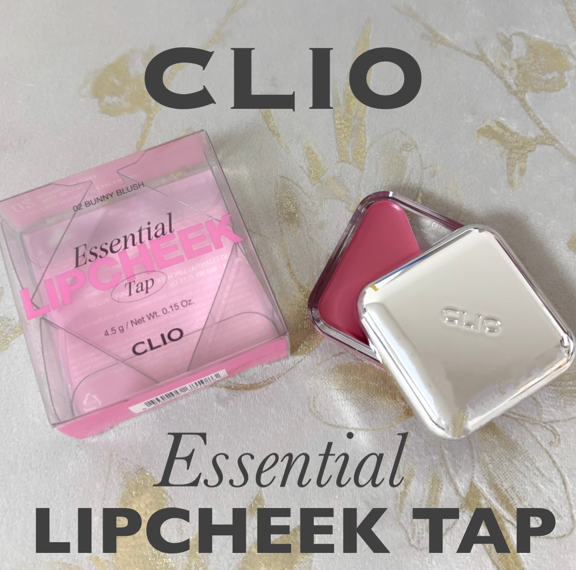 エッセンシャル リップチーク タップ/CLIO/ジェル・クリームチークを使ったクチコミ（1枚目）