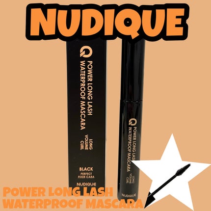 ウォータープルーフマスカラ/NUDIQUE/マスカラを使ったクチコミ(1枚目)