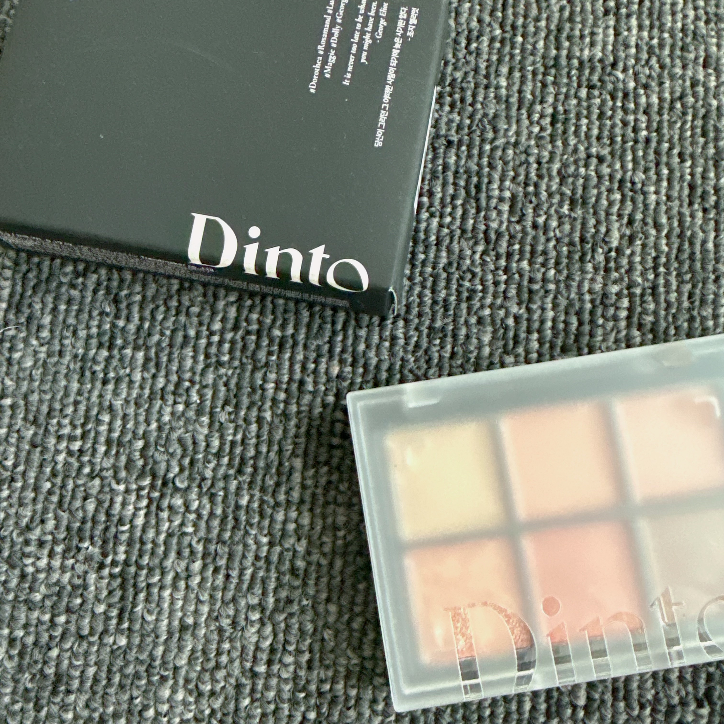 ブラーフィニシュシャドウパレット/Dinto/アイシャドウパレットを使ったクチコミ（1枚目）