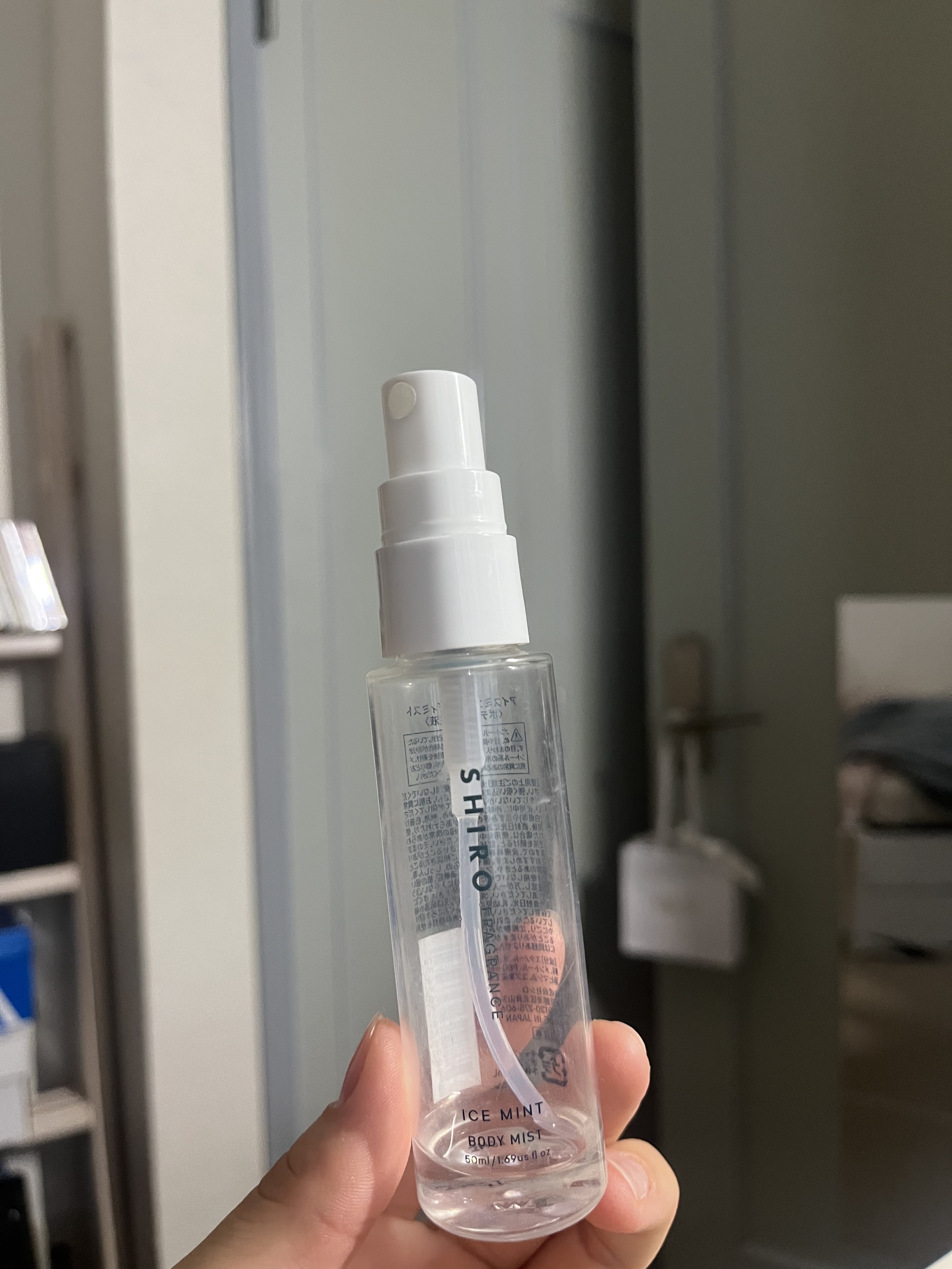 アイスミント ボディミスト/SHIRO/香水(その他)を使ったクチコミ（1枚目）
