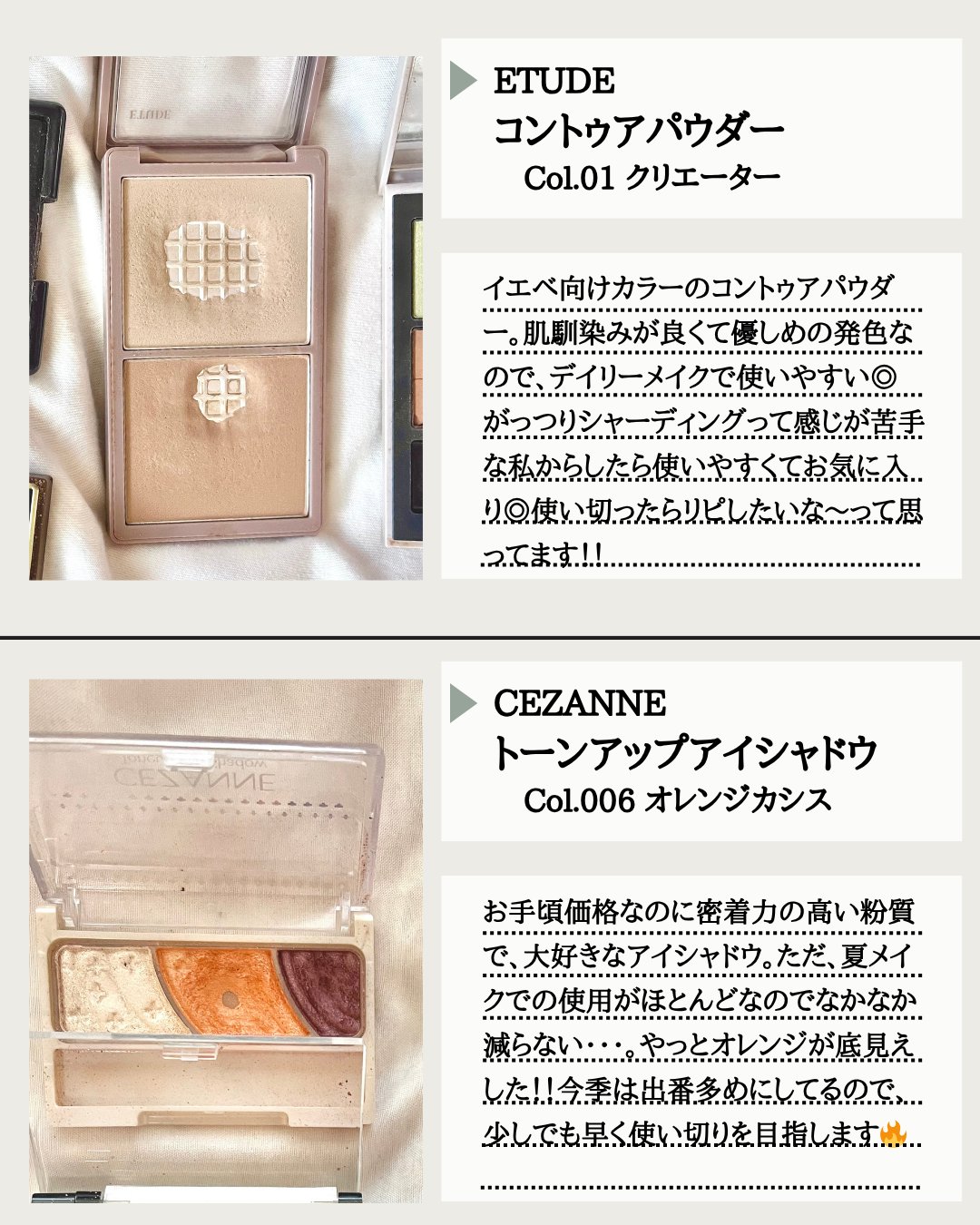 ジュエリーシャドウベール/キャンメイク/アイシャドウパレットを使ったクチコミ（3枚目）