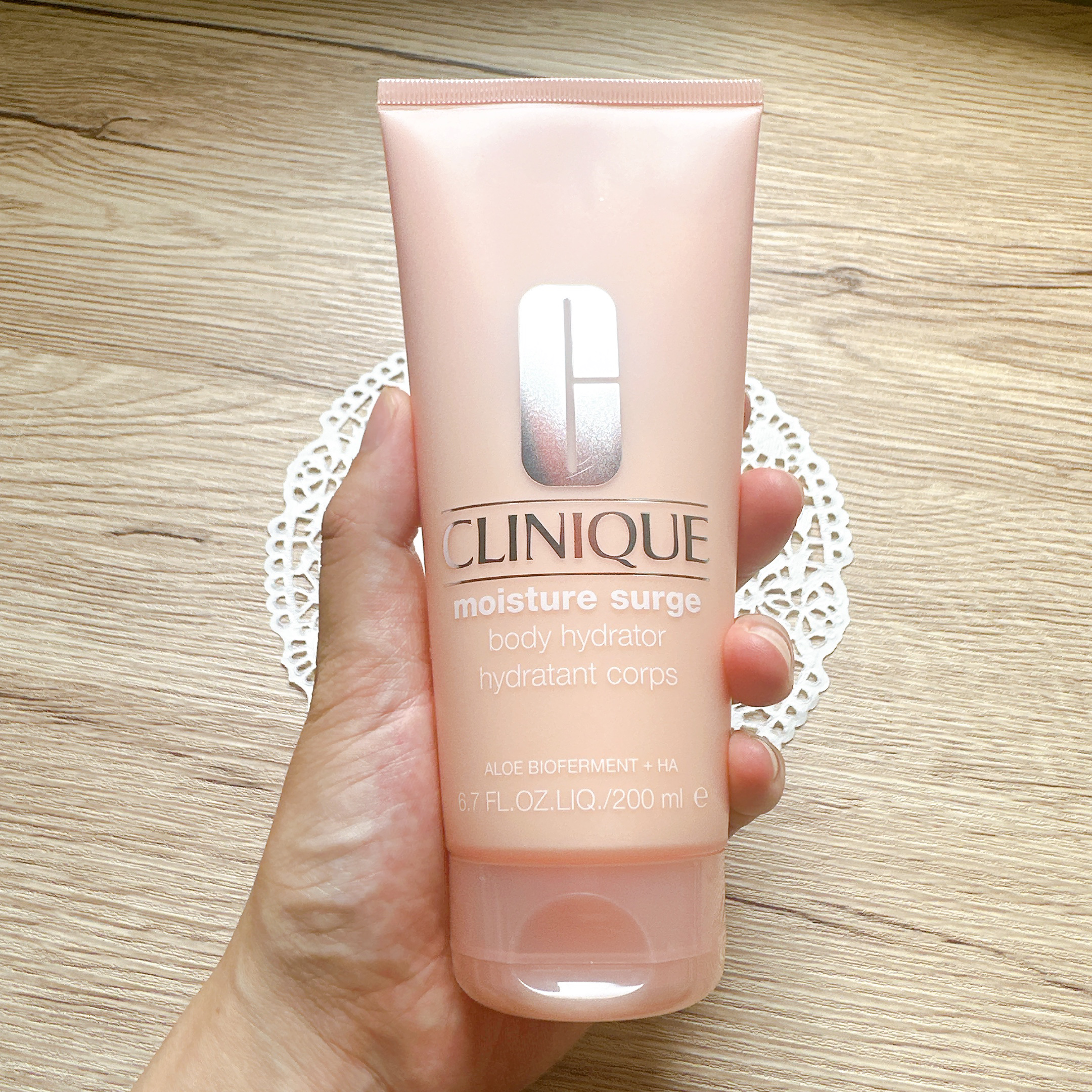 モイスチャー サージ ボディ ハイドレーター/CLINIQUE/ボディミルクを使ったクチコミ（2枚目）