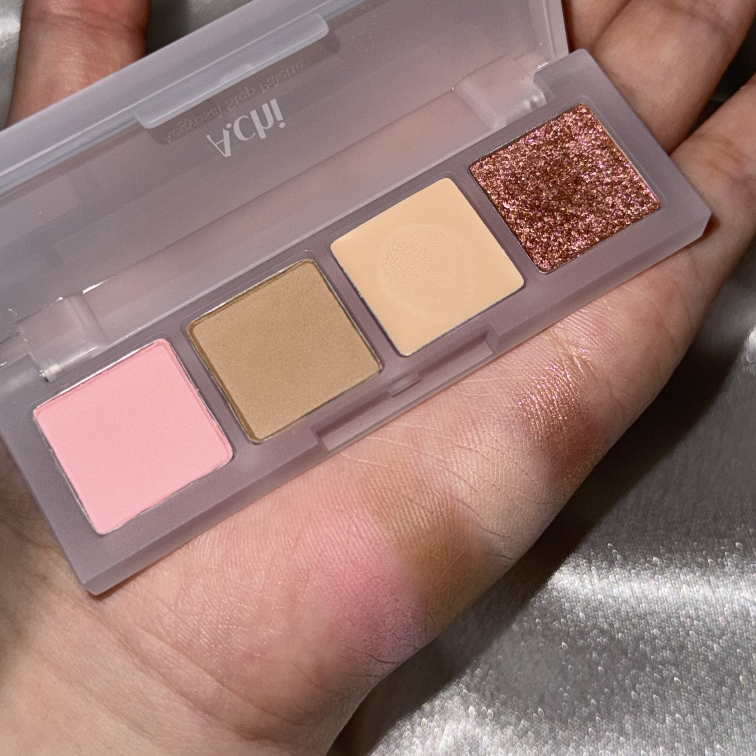 AEGYOSAL STEP PALETTE/A.chi/アイシャドウパレットを使ったクチコミ（2枚目）