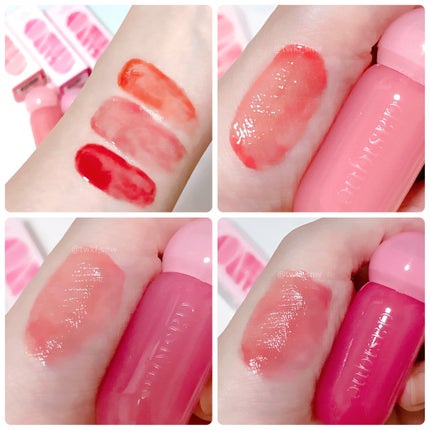 ジューシーデューイグロウティント/dasique/リップティントを使ったクチコミ(6枚目)