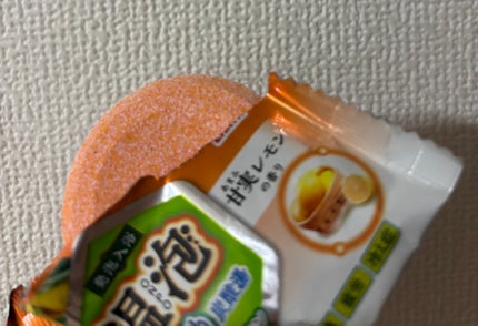 さっぱり炭酸湯 こだわりレモン/温泡/炭酸系入浴剤を使ったクチコミ(2枚目)
