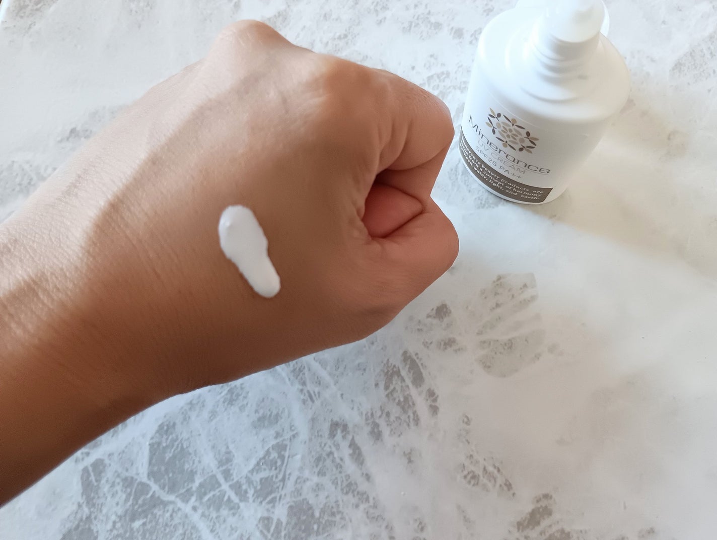 UVクリーム/ミネランス/日焼け止めクリームを使ったクチコミ(4枚目)