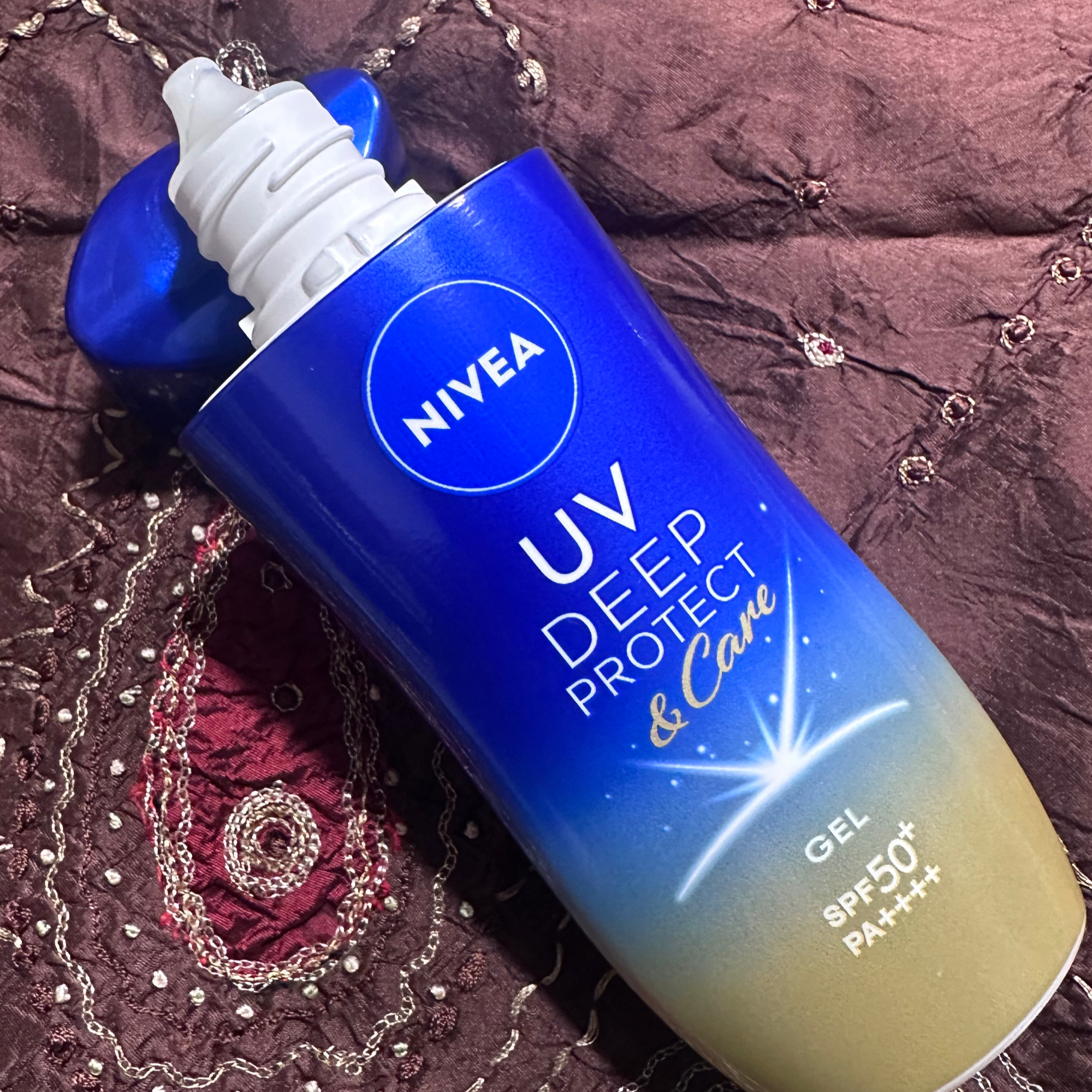 ニベアUV ディープ プロテクト＆ケア ジェル/ニベア/日焼け止めジェルを使ったクチコミ（3枚目）