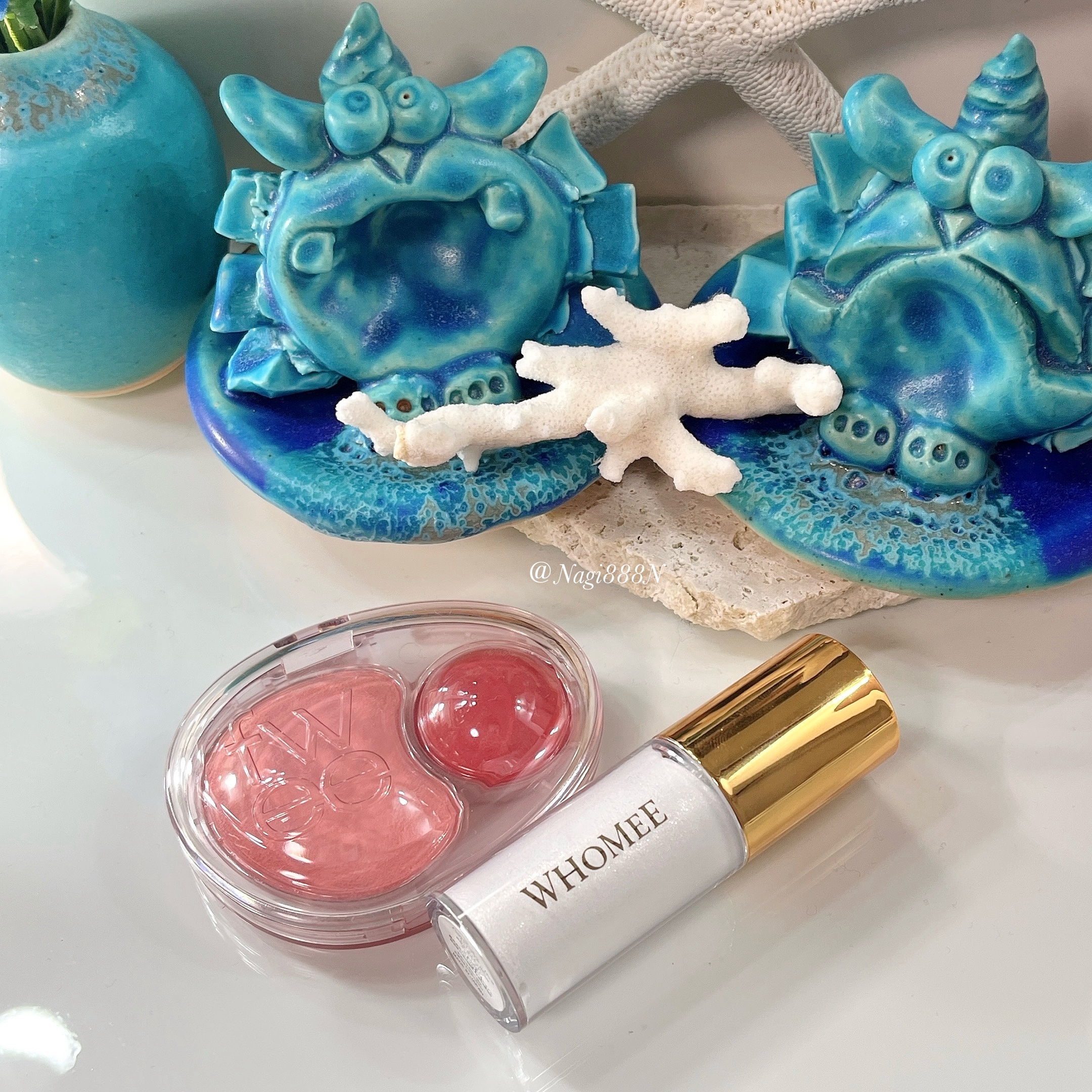 デュアルチークメロウ/fwee/ジェル・クリームチークを使ったクチコミ（1枚目）