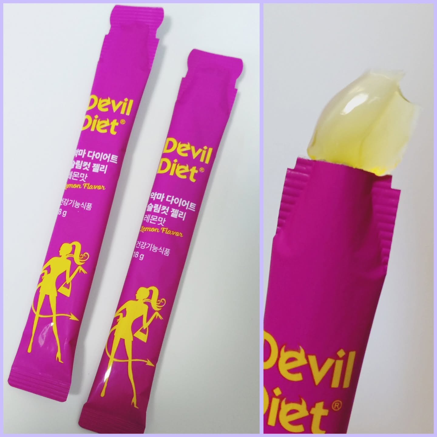 悪魔ダイエット スリムカットゼリー/ファームスビル/ゼリー飲料を使ったクチコミ（2枚目）