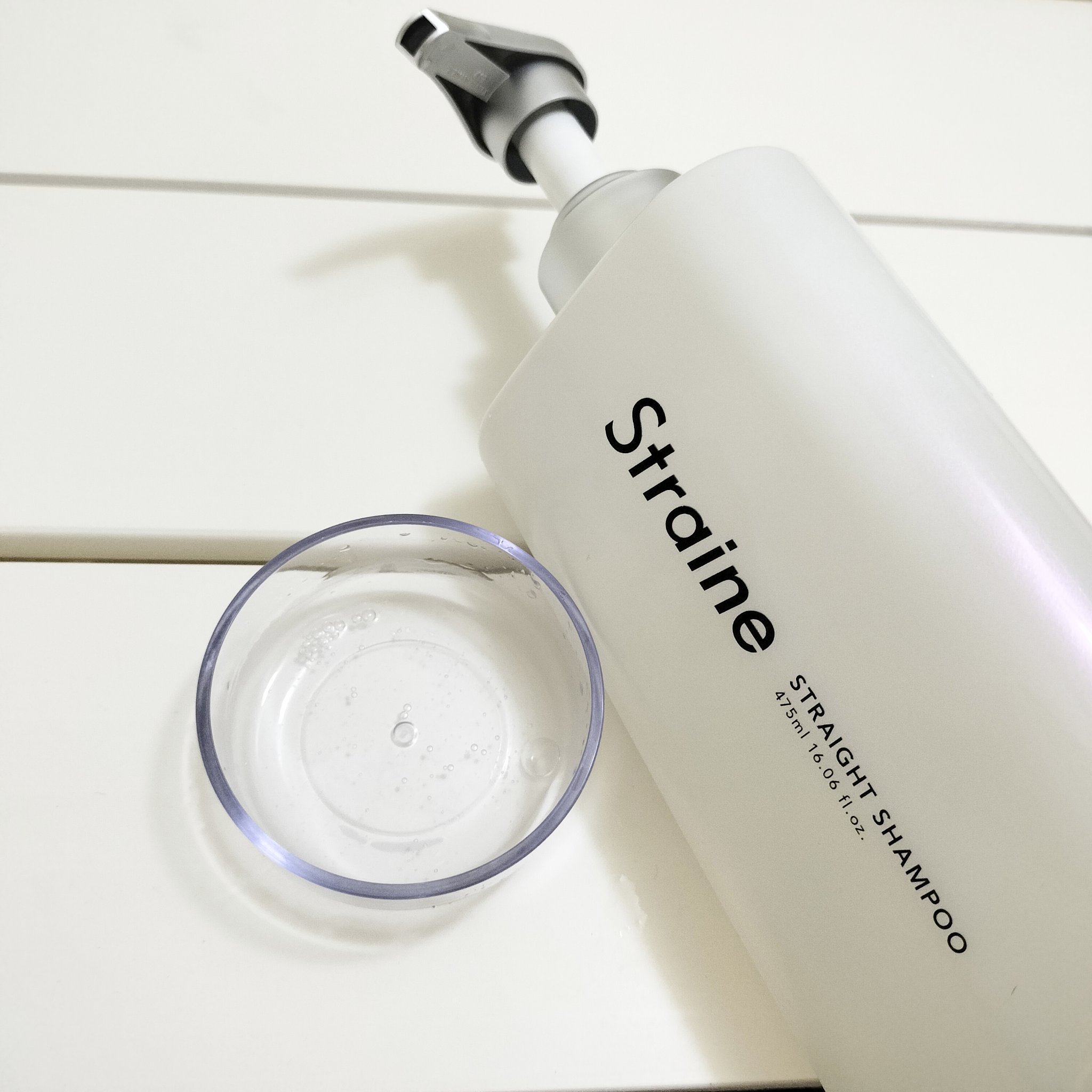 ストレートシャンプー/ストレートトリートメント ホワイトブロッサムの香り/Straine/市販シャンプーを使ったクチコミ（2枚目）