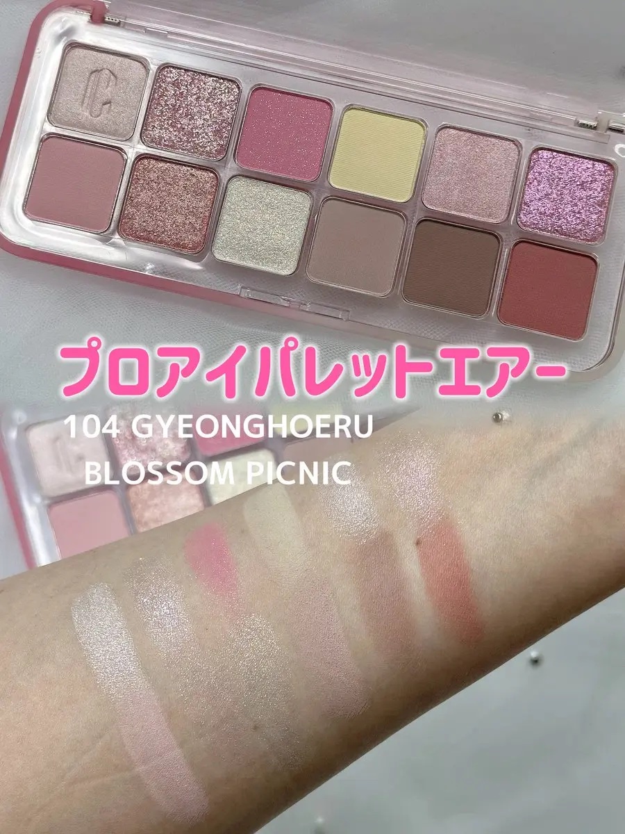 プロ アイ パレット エアー/CLIO/アイシャドウパレットを使ったクチコミ（3枚目）