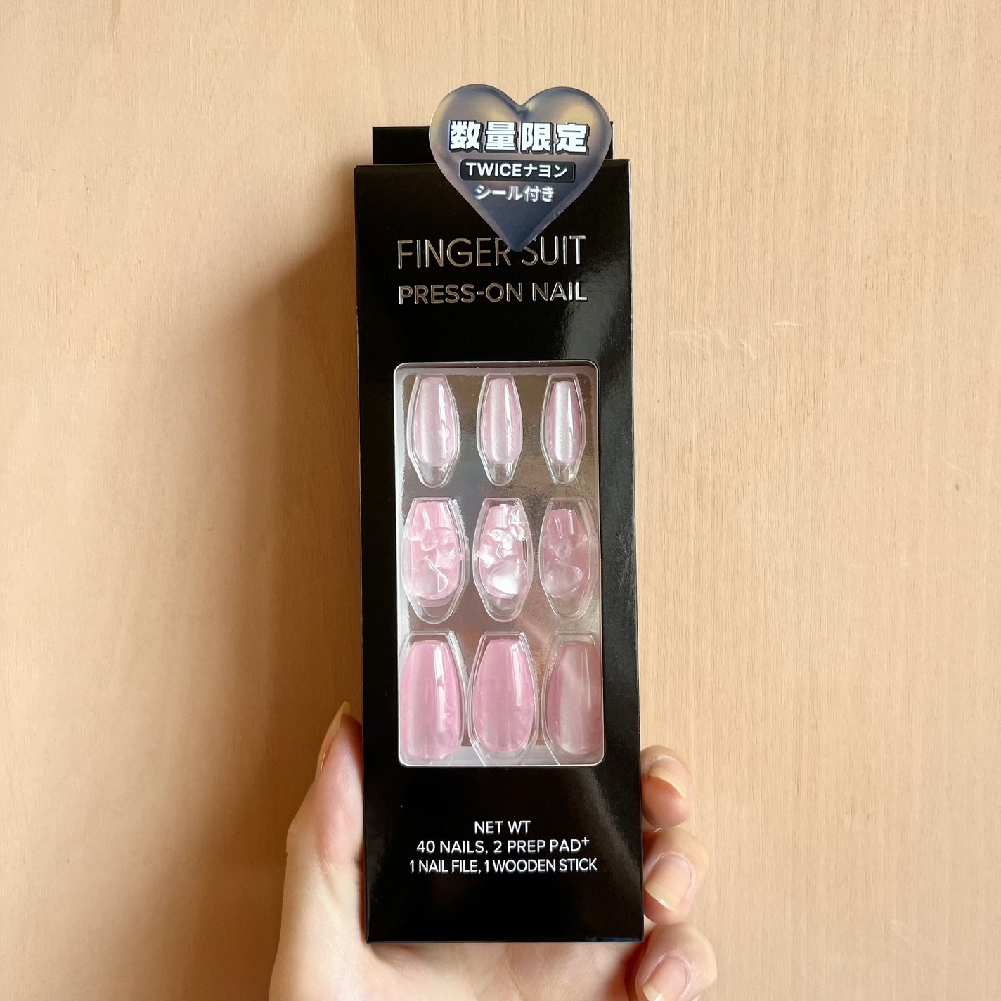 ネイルチップ(シールタイプ)/FINGER SUIT/ネイルチップ・パーツを使ったクチコミ(1枚目)