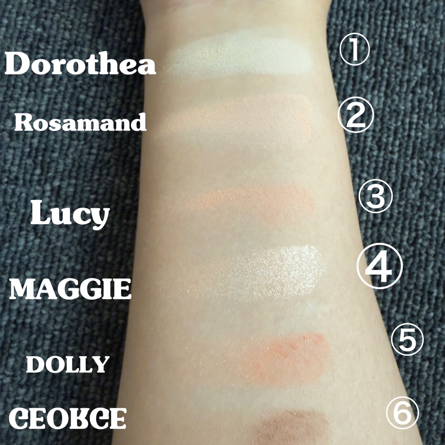 ブラーフィニシュシャドウパレット/Dinto/アイシャドウパレットを使ったクチコミ(4枚目)