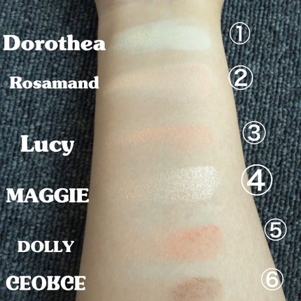 ブラーフィニシュシャドウパレット/Dinto/アイシャドウパレットを使ったクチコミ(4枚目)