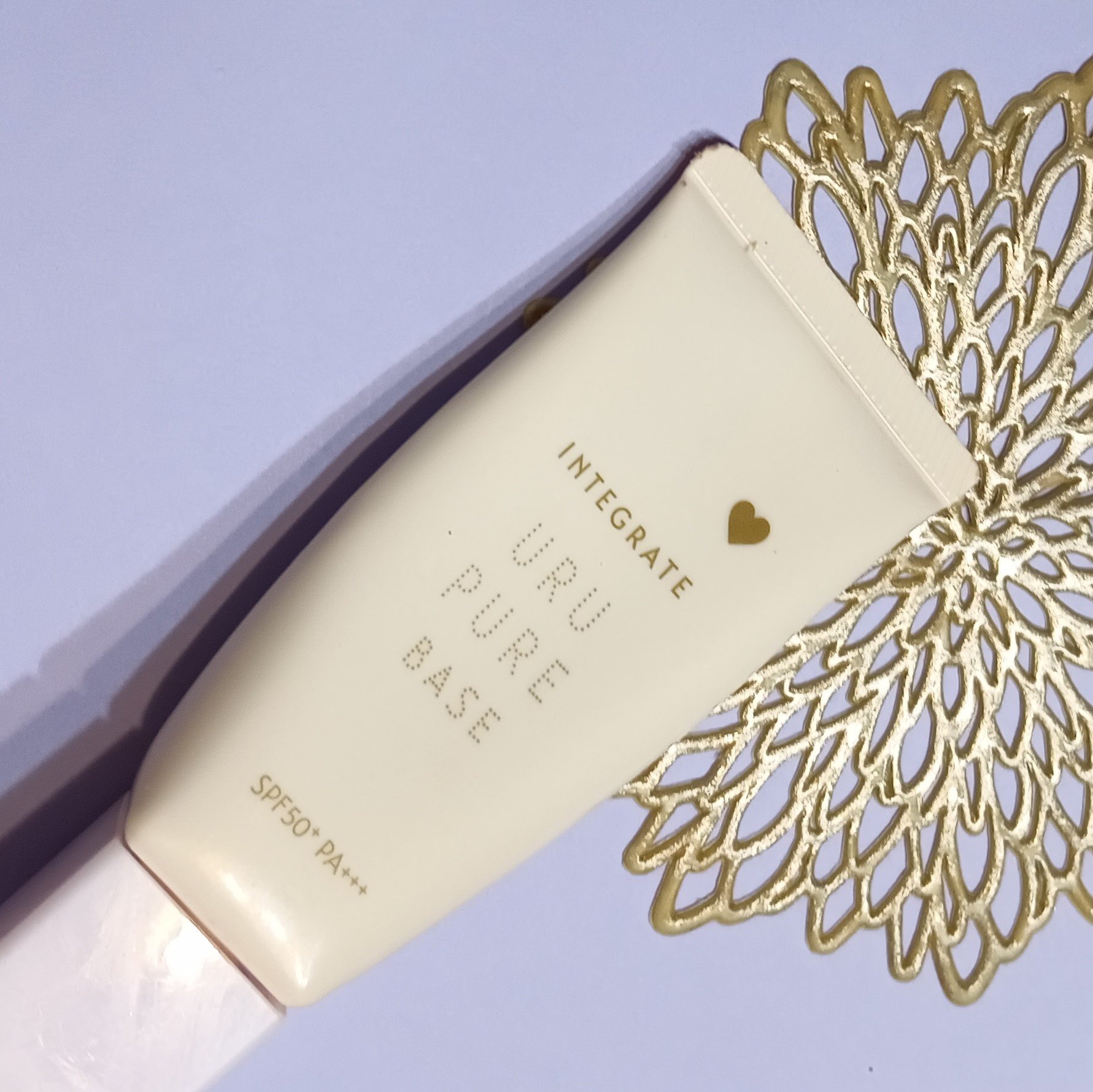 インテグレート うるピュアベース ラベンダー/インテグレート/化粧下地を使ったクチコミ（1枚目）