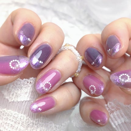 ミルクティ on LIPS 「✴✴⚫️#コナツネイルポリッシュの#lavenderland0..」(6枚目)