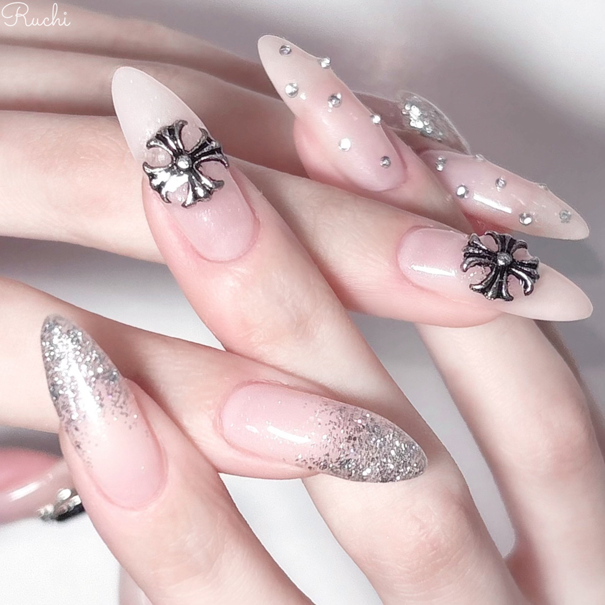 ジェルネイル（ライト対応）/セリア/ジェルネイルを使ったクチコミ（3枚目）