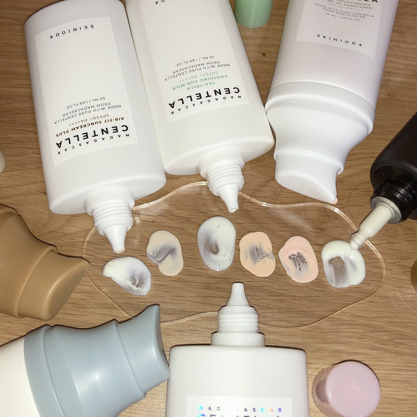 ヒアルーシカ ウォーターフィット サンセラム/SKIN1004/日焼け止めローションを使ったクチコミ(8枚目)