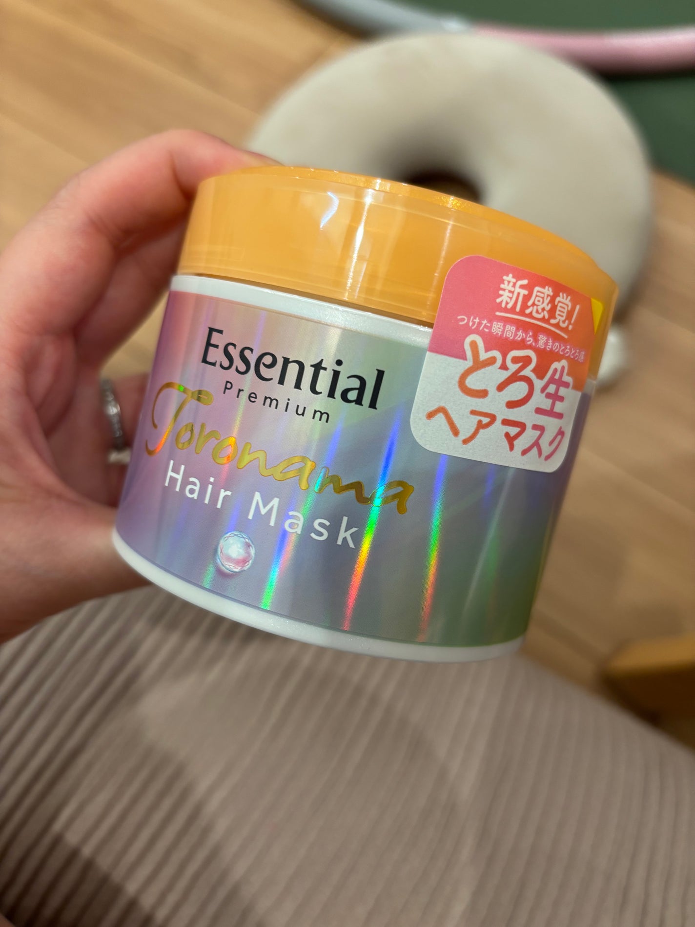 エッセンシャルプレミアム とろ生ヘアマスク/エッセンシャル/ヘアマスク・ヘアパックを使ったクチコミ(1枚目)