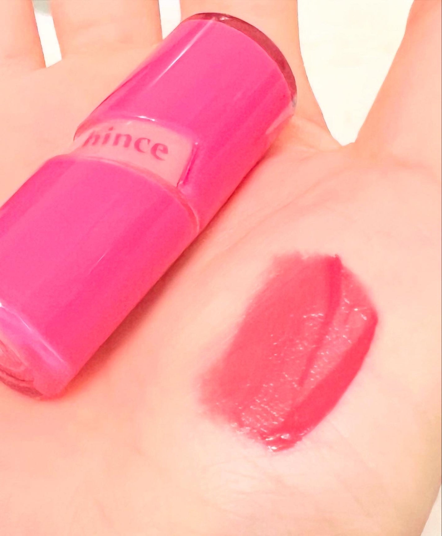 ロウグロウジェルティント/hince/リップティントを使ったクチコミ(3枚目)