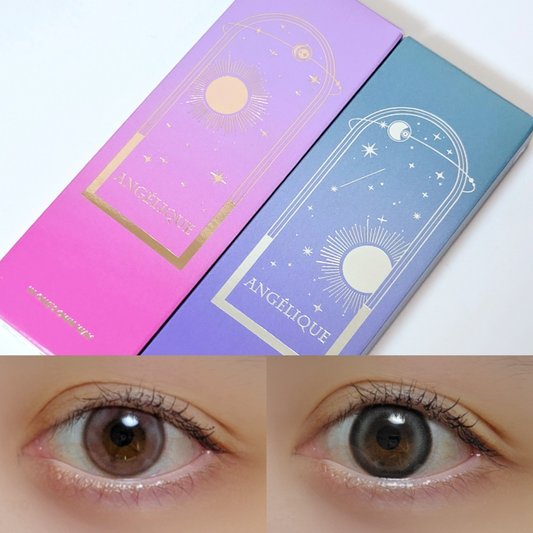 ANGÉLIQUE 1day/ANGÉLIQUE/ワンデー（１DAY）カラコンを使ったクチコミ（1枚目）