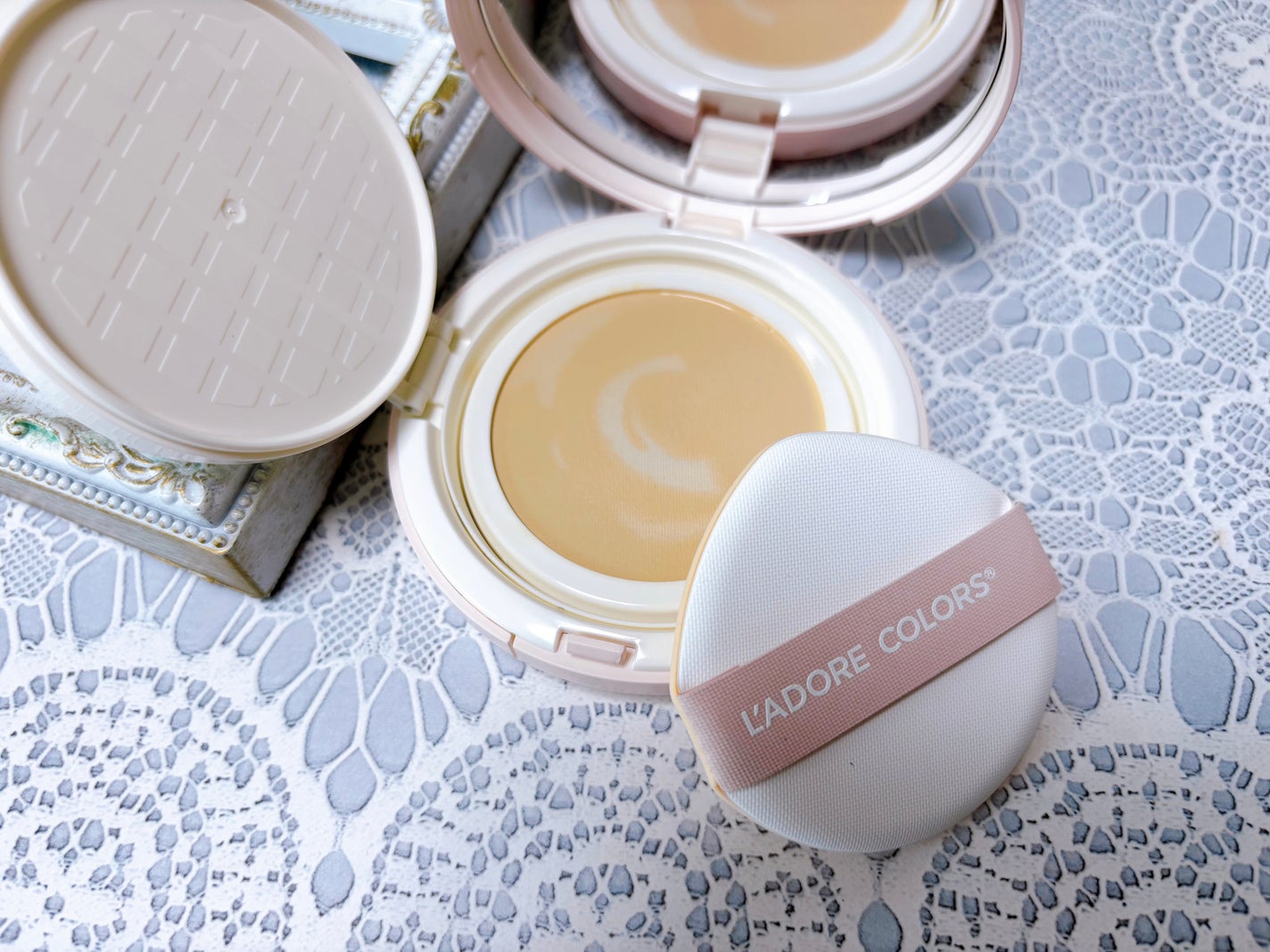 L'ADORE COLORS レインコート クッション ファンデーション/L'adore Colors/クッションファンデーションを使ったクチコミ(2枚目)