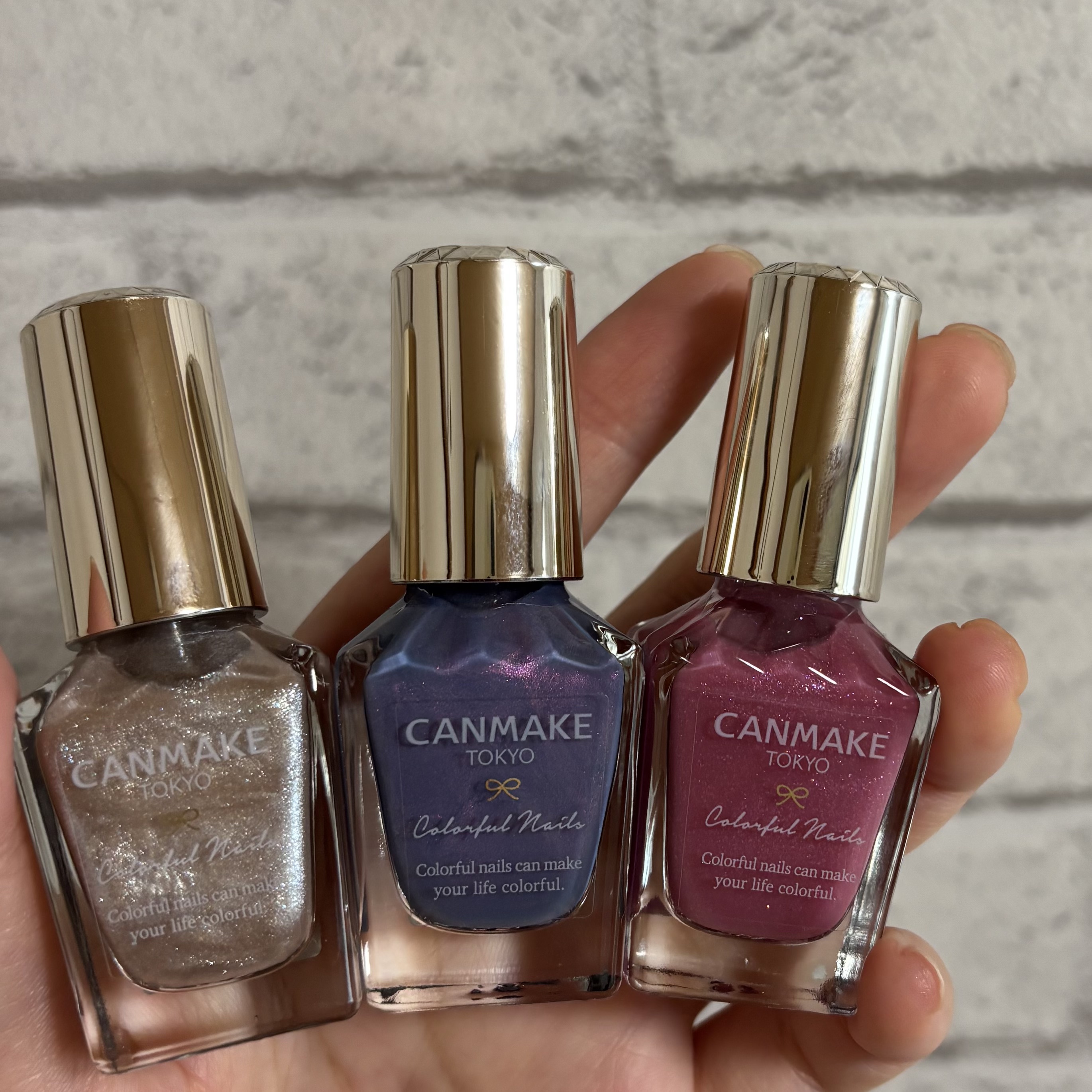 カラフルネイルズ/キャンメイク/マニキュアを使ったクチコミ（3枚目）