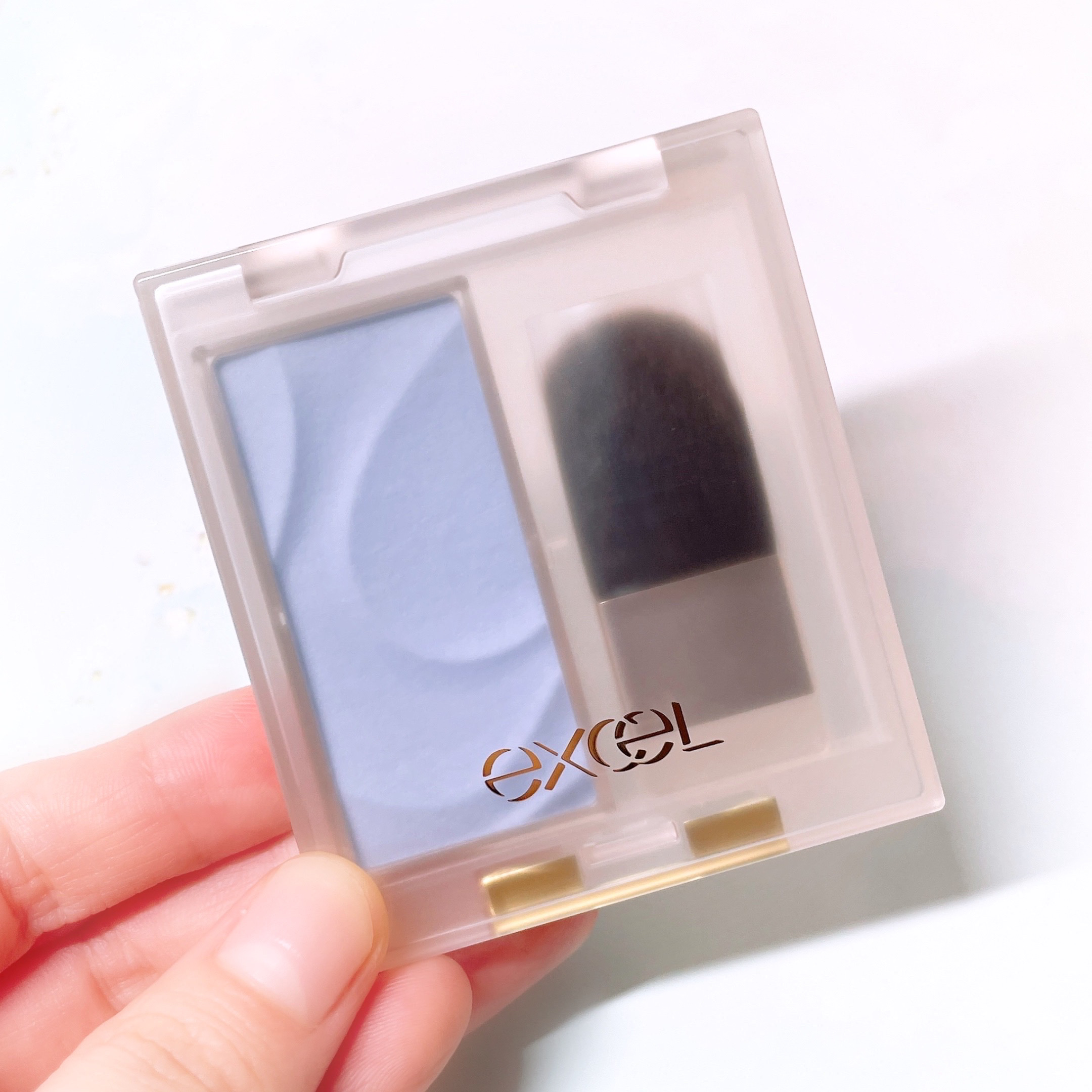 シームレストーン ブラッシュ/excel/パウダーチークを使ったクチコミ（2枚目）