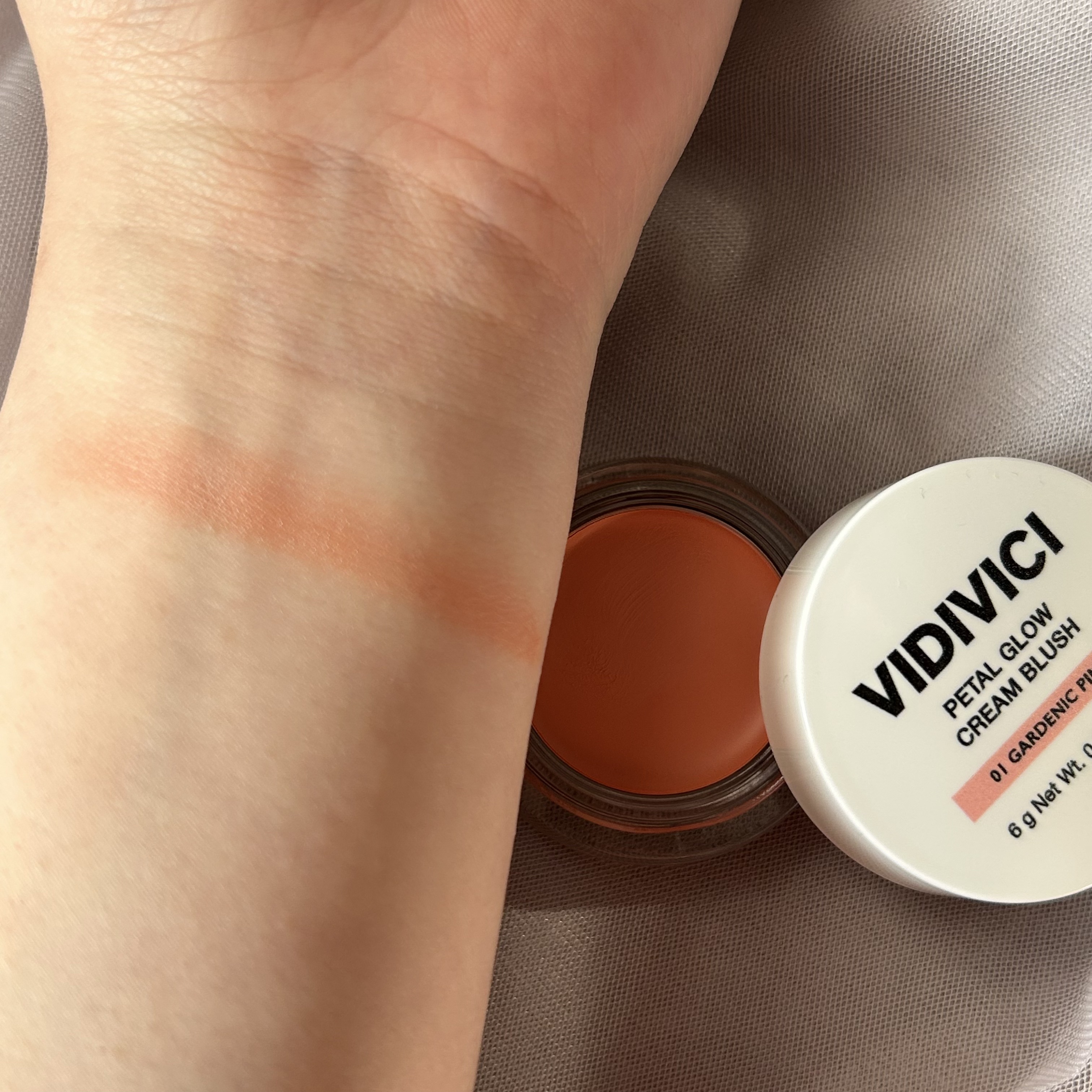 ミレニアルグロークリームチーク/VIDIVICI/ジェル・クリームチークを使ったクチコミ（3枚目）