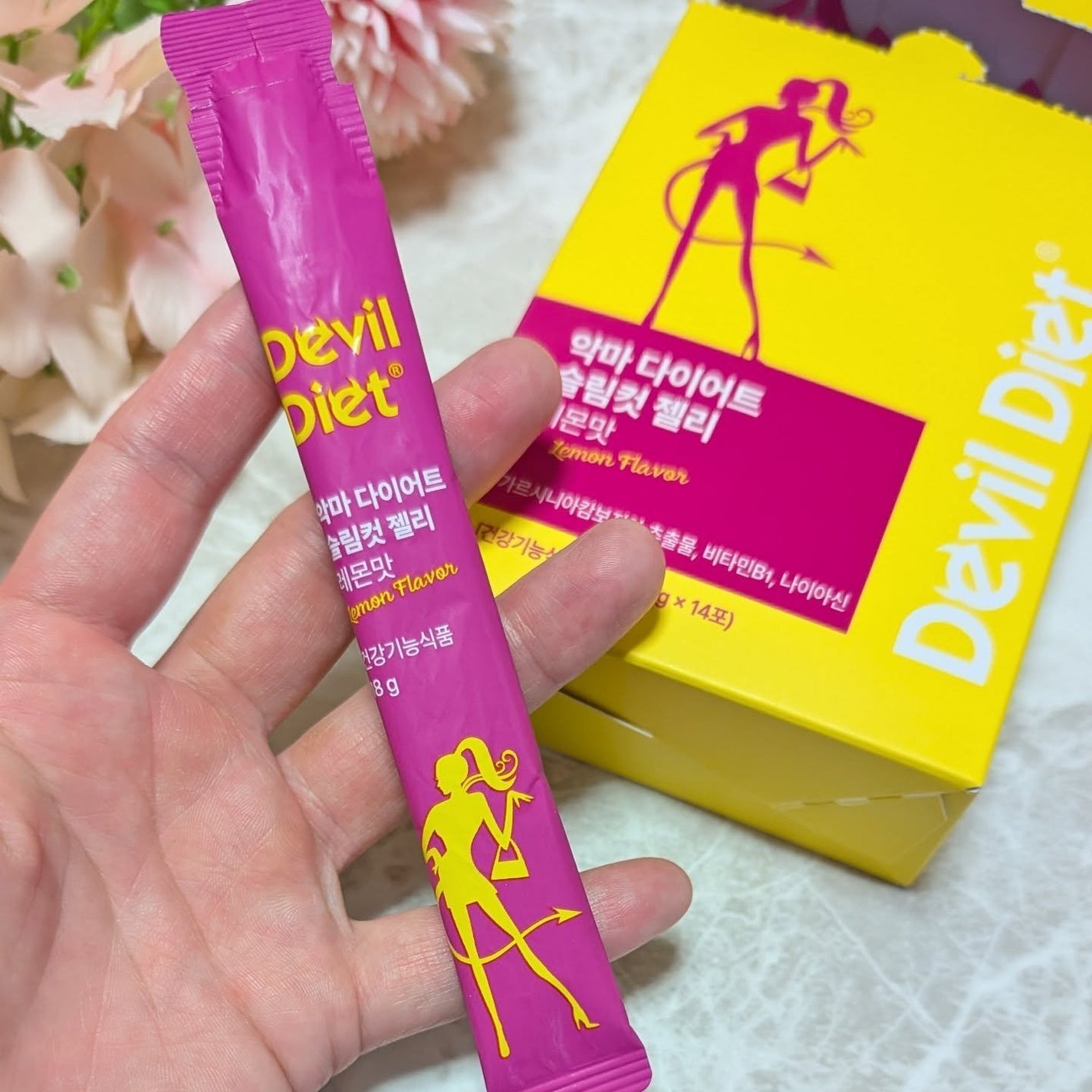 悪魔ダイエット スリムカットゼリー/ファームスビル/ゼリー飲料を使ったクチコミ(5枚目)