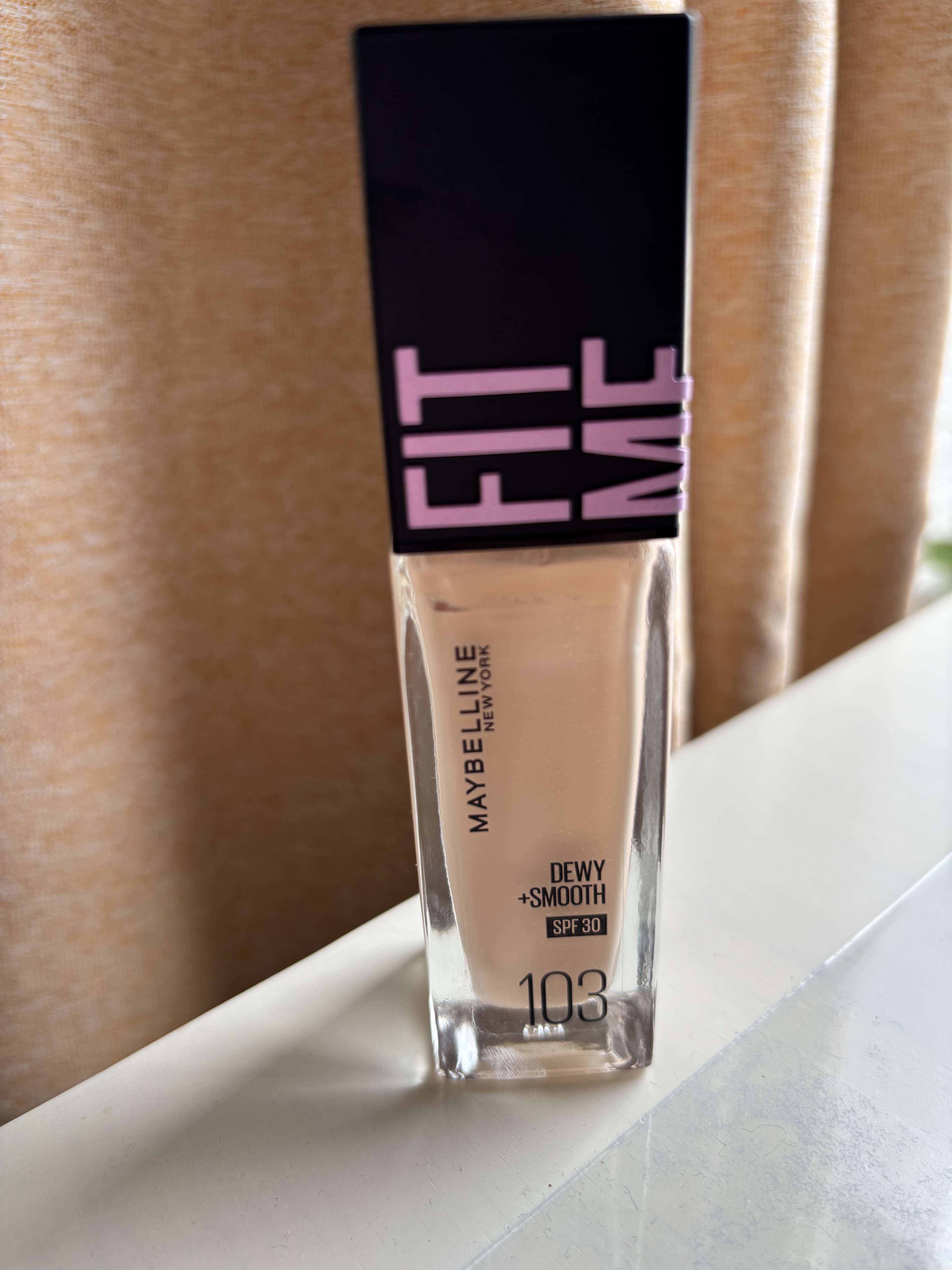 フィットミー リキッド ファンデーション DN 103/MAYBELLINE NEW YORK/リキッドファンデーションを使ったクチコミ（1枚目）