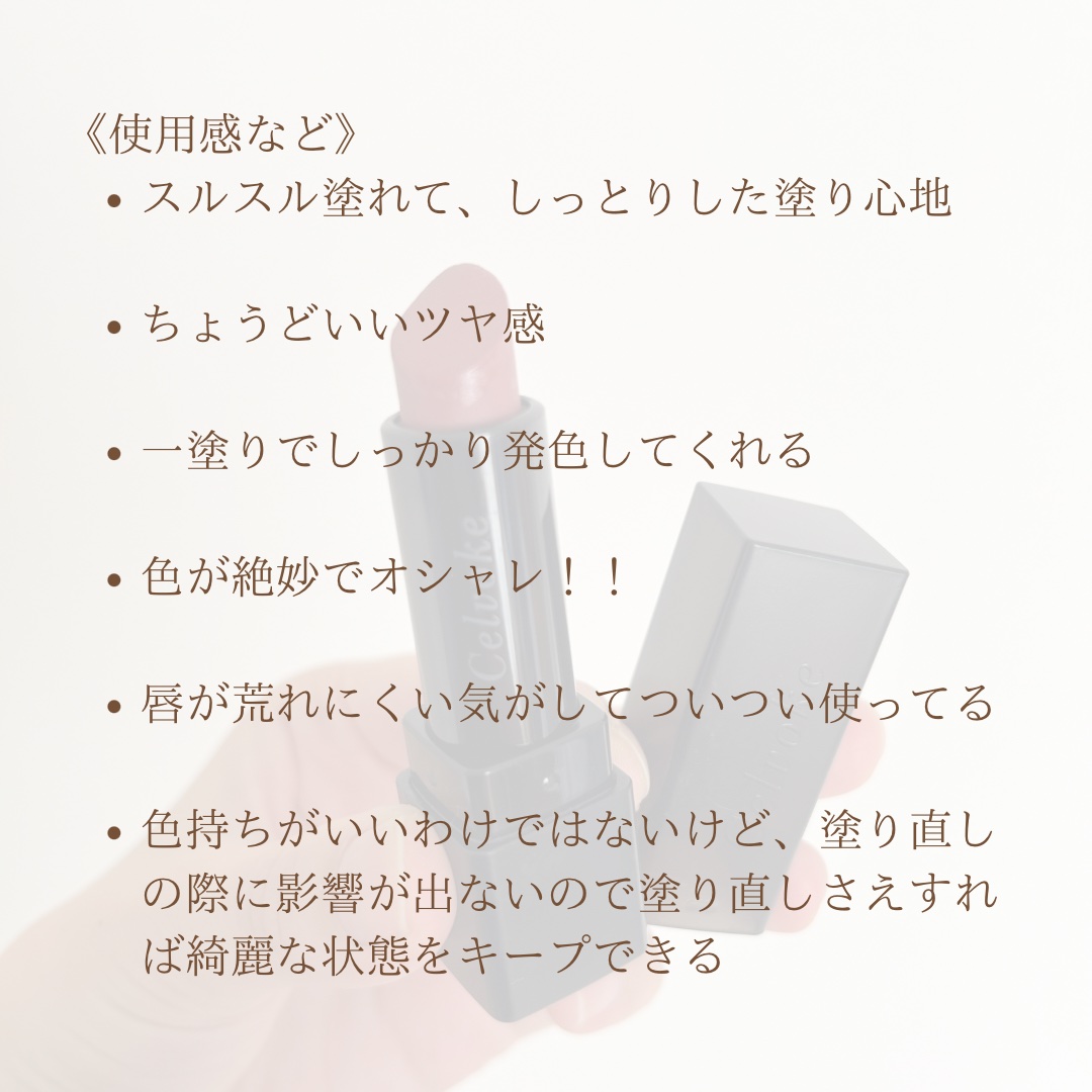 ディグニファイド リップス 04/Celvoke/口紅を使ったクチコミ（3枚目）