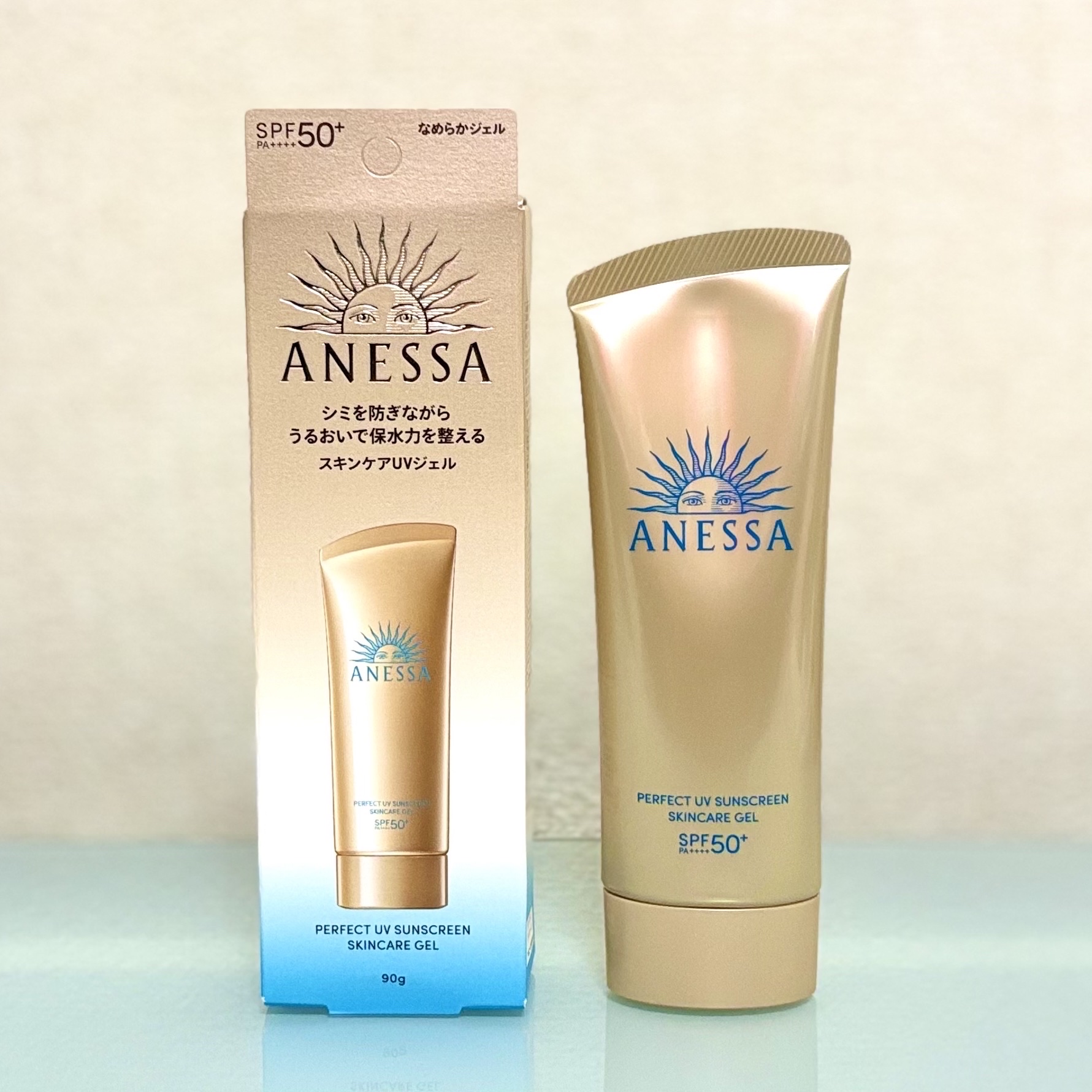 アネッサ　パーフェクトUV　スキンケアジェル　NA/アネッサ/日焼け止めジェルを使ったクチコミ（1枚目）