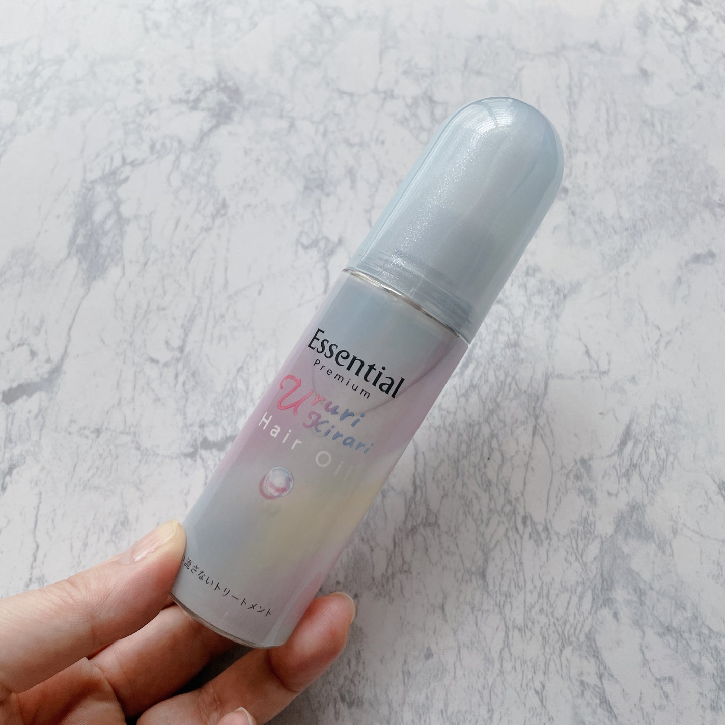 エッセンシャル プレミアム うるりキラリオイル/エッセンシャル/ヘアオイルを使ったクチコミ(1枚目)
