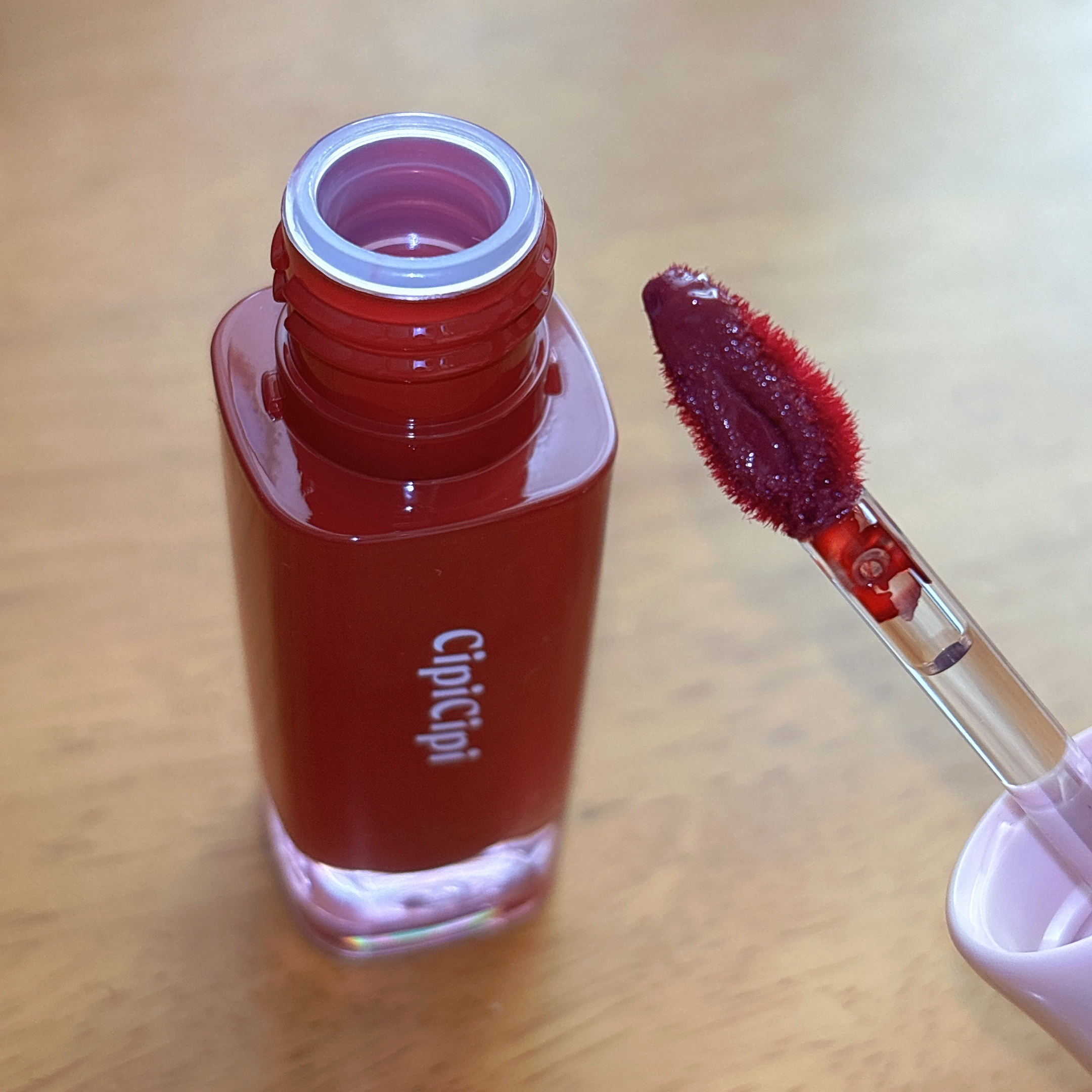 デューイフィルムティント/CipiCipi/リップティントを使ったクチコミ（3枚目）