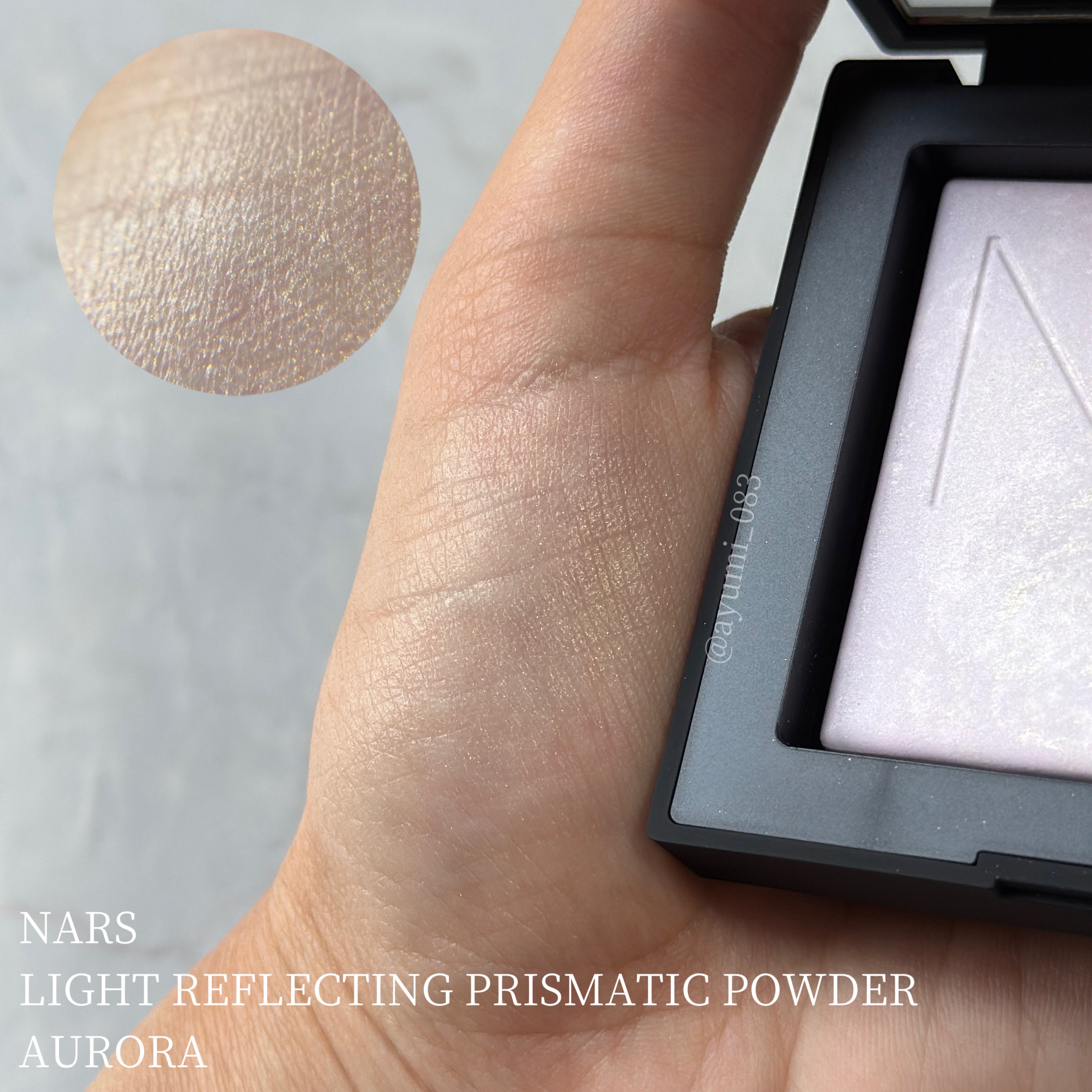 ライトリフレクティング プリズマティックパウダー/NARS/プレストパウダーを使ったクチコミ（2枚目）