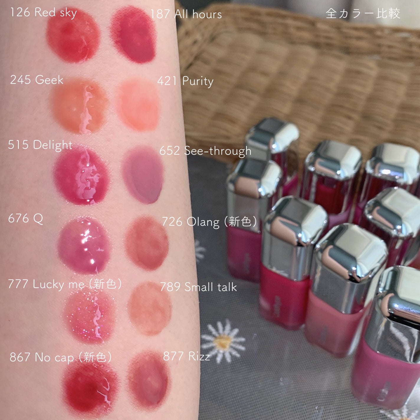 アンシーン バルーンティント/Oddtype/リップティントを使ったクチコミ(9枚目)