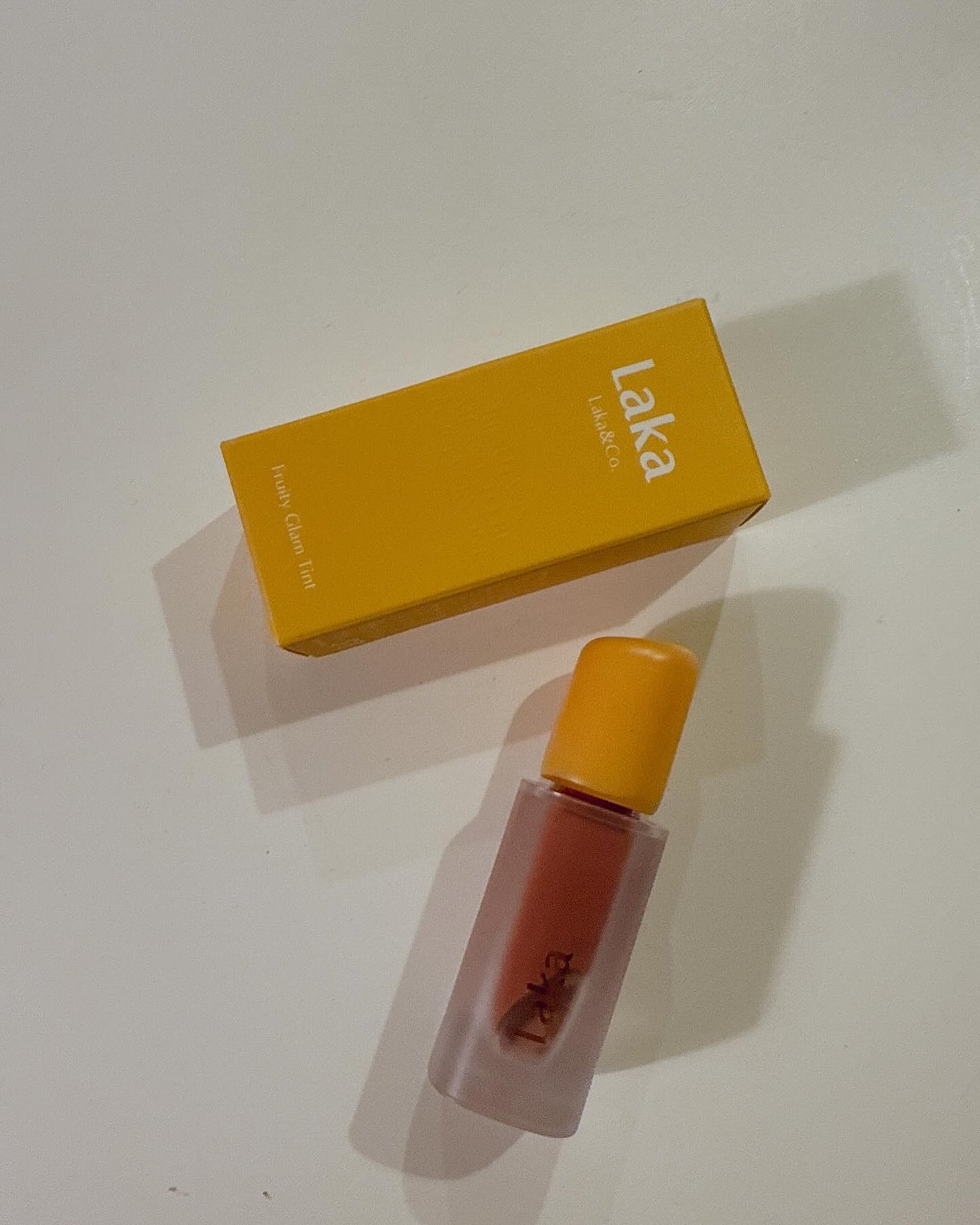 フルーティーグラムティント/Laka/リップティントを使ったクチコミ(2枚目)