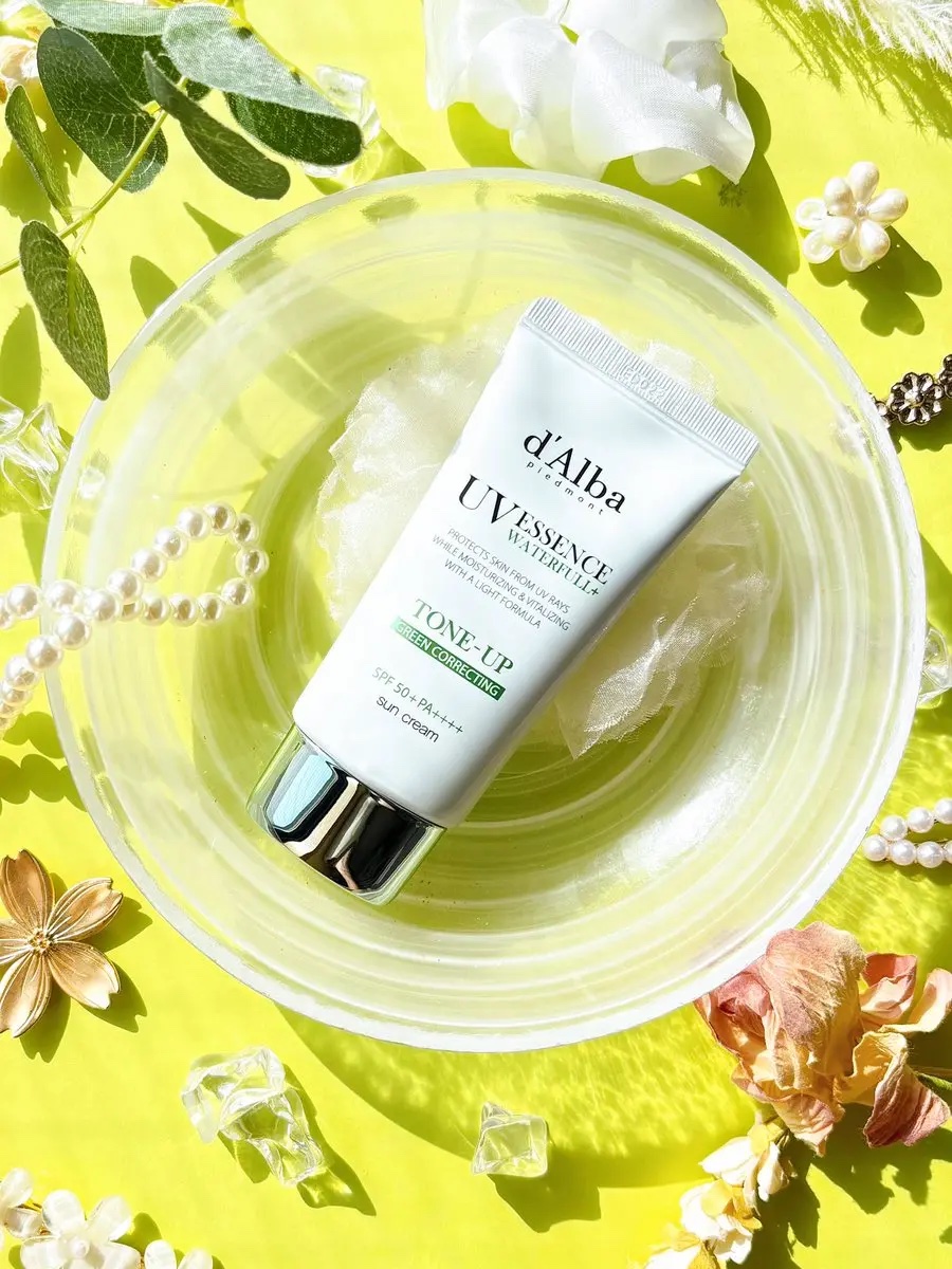 ウォータフルトーンアップサンクリーム/ダルバ/日焼け止めクリームを使ったクチコミ（1枚目）