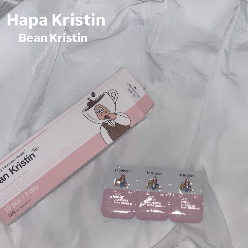 Bean Kristin 1day/Hapa kristin/ワンデー（１DAY）カラコンを使ったクチコミ（1枚目）