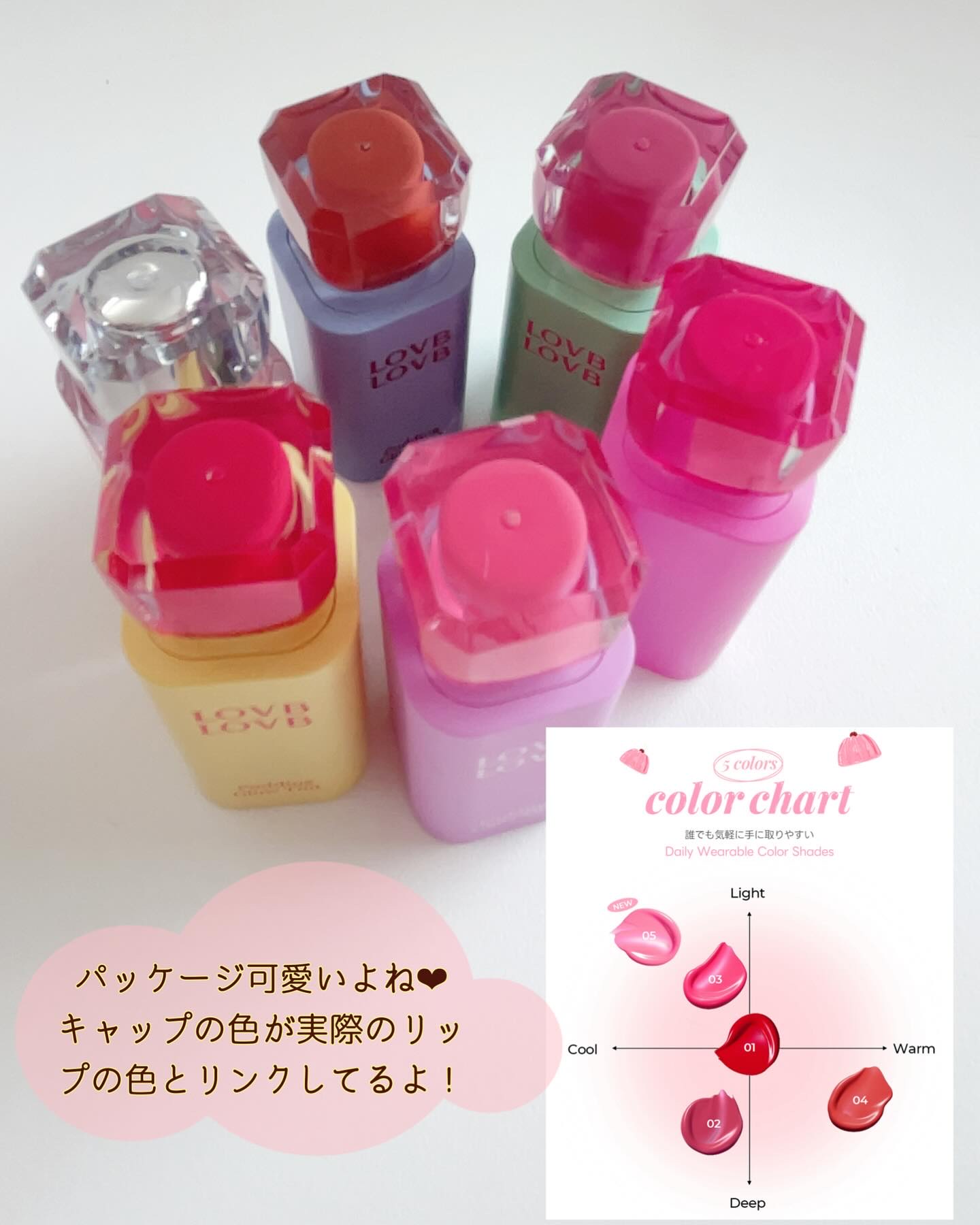 Pudding Glow Tint/LOVBLOVB/口紅を使ったクチコミ（3枚目）
