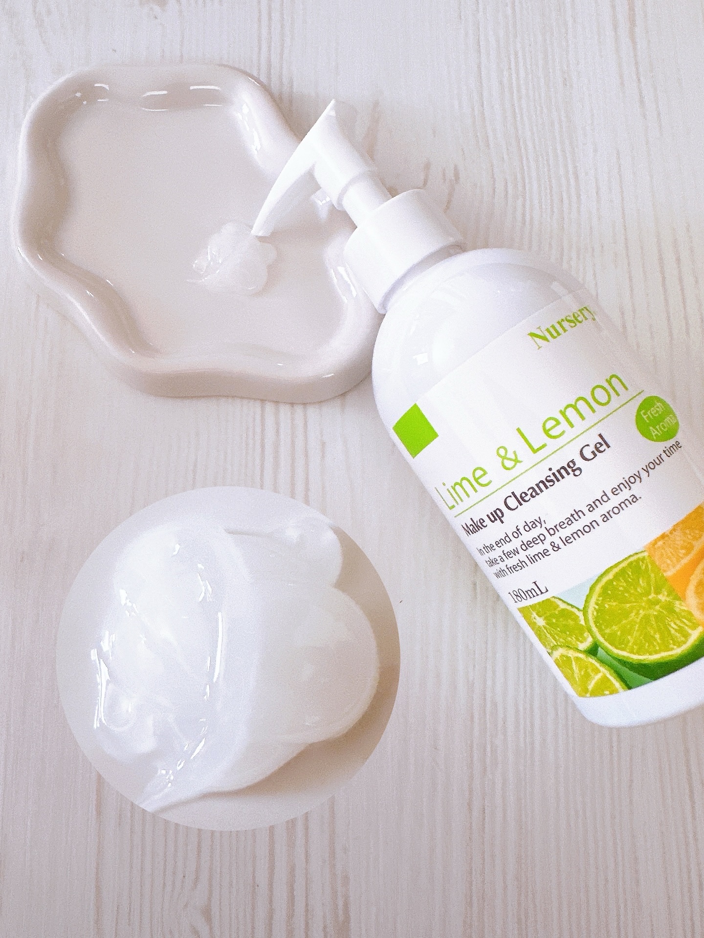 Ｗクレンジングジェルライム＆レモン/Nursery(ナーセリー)/クレンジングジェルを使ったクチコミ（3枚目）