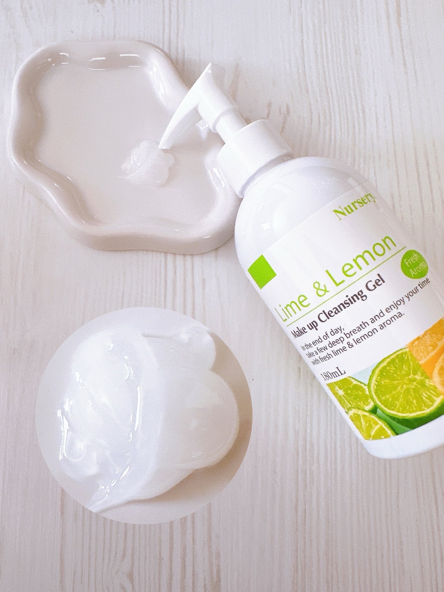 Wクレンジングジェルライム&レモン/Nursery(ナーセリー)/クレンジングジェルを使ったクチコミ(3枚目)
