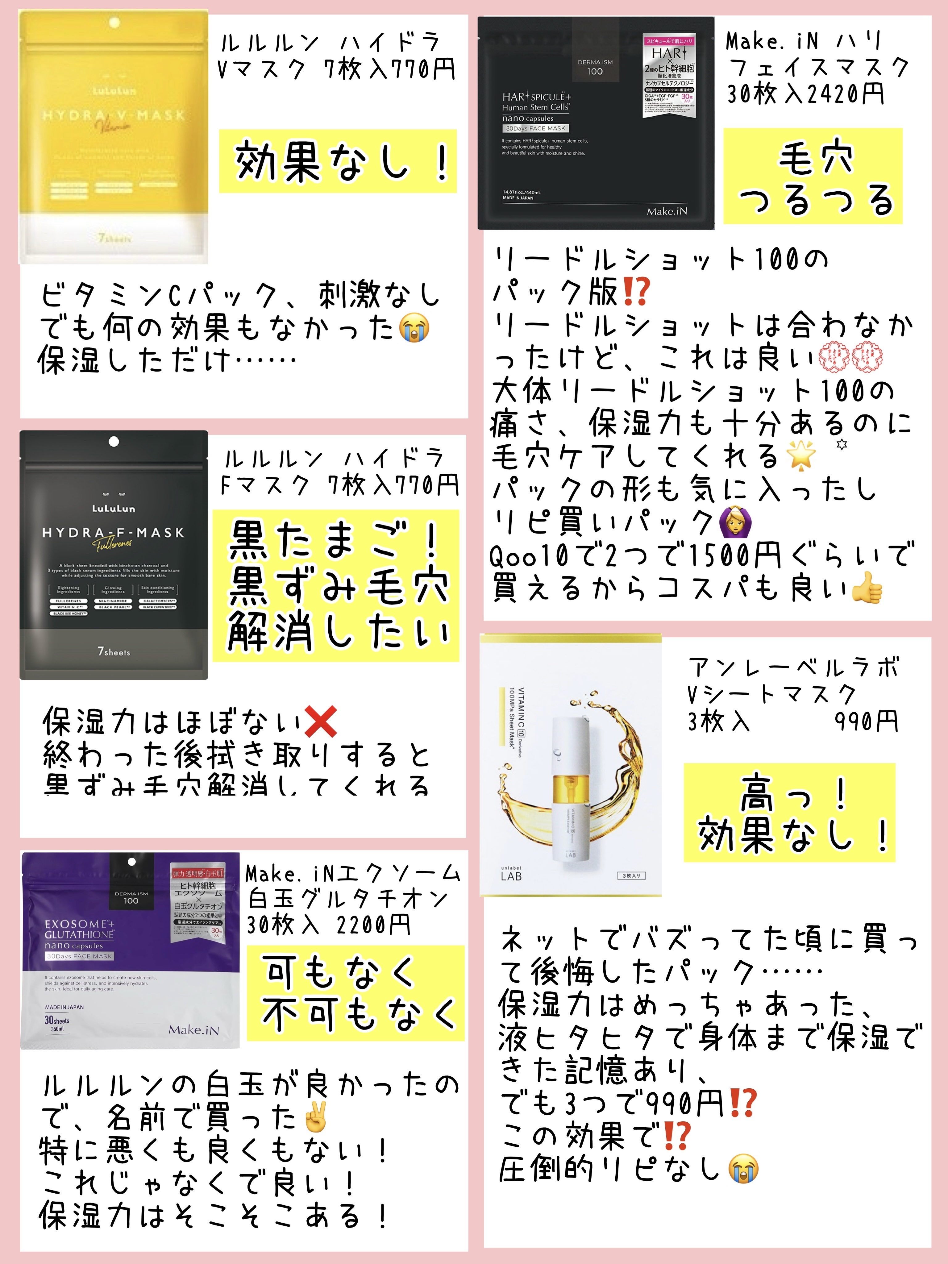 エッセンスマスク (ビタミンC)/クリアターン/シートマスク・パックを使ったクチコミ（3枚目）