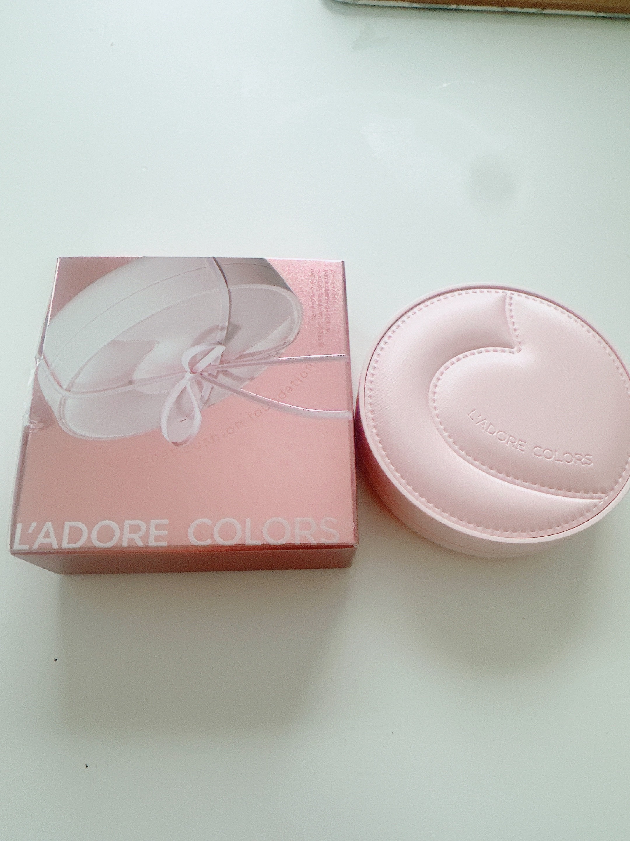 L'ADORE COLORS レインコート クッション ファンデーション/L'adore Colors/クッションファンデーションを使ったクチコミ（1枚目）