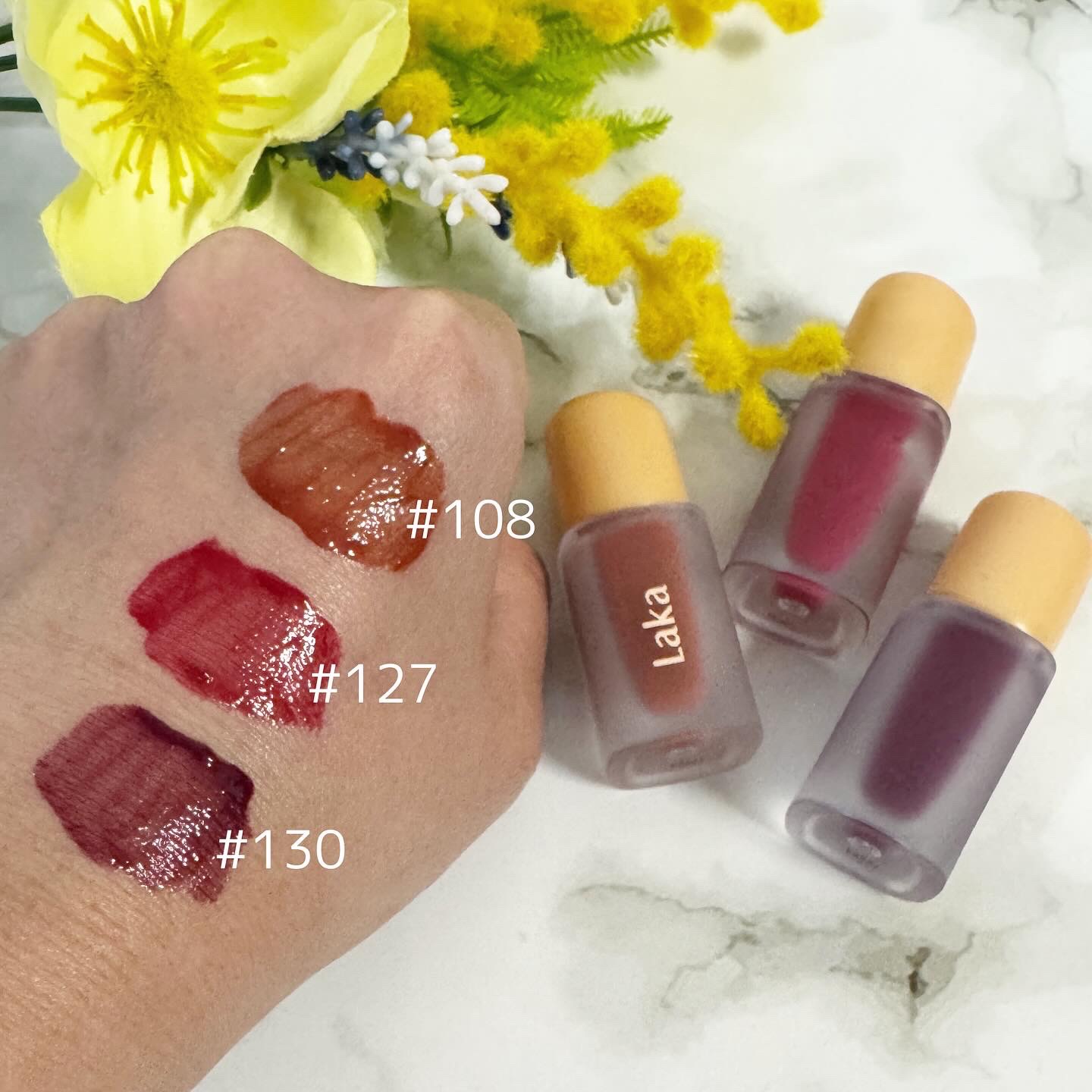 フルーティーグラムティント/Laka/リップティントを使ったクチコミ（2枚目）