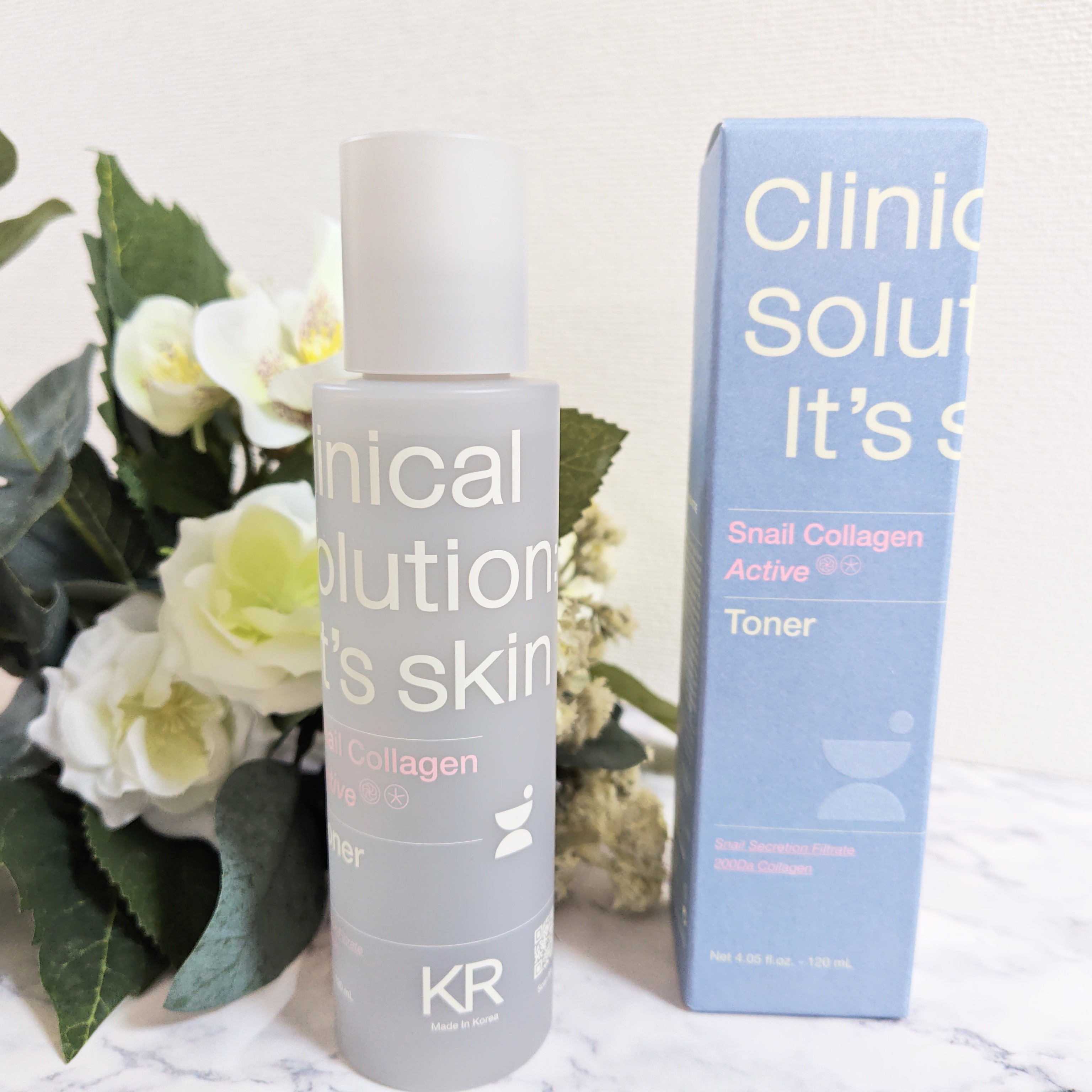 スネイルコラーゲンアクティブトナー/It's skin/化粧水を使ったクチコミ（2枚目）