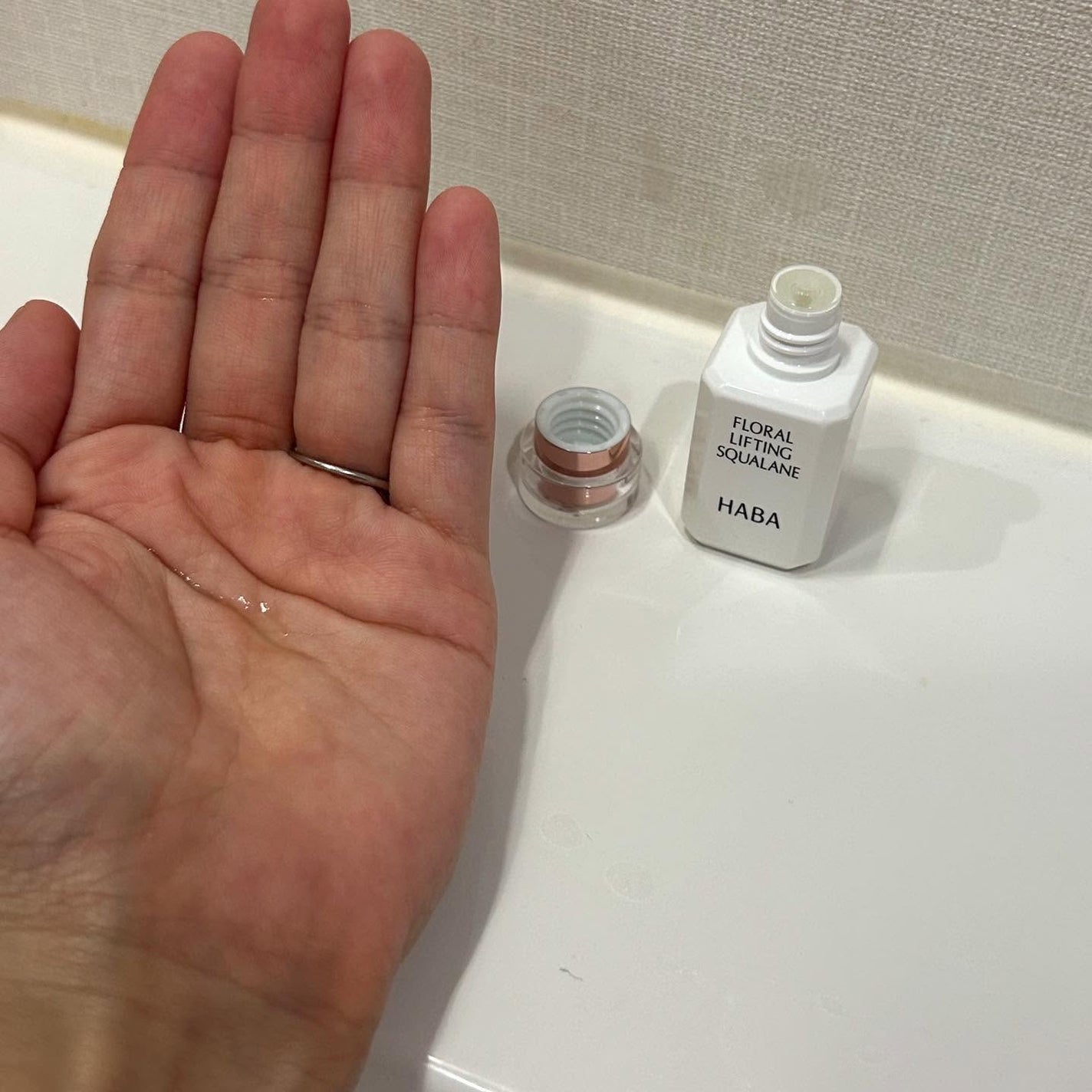 フローラルリフトスクワラン/HABA/フェイスオイルを使ったクチコミ(5枚目)
