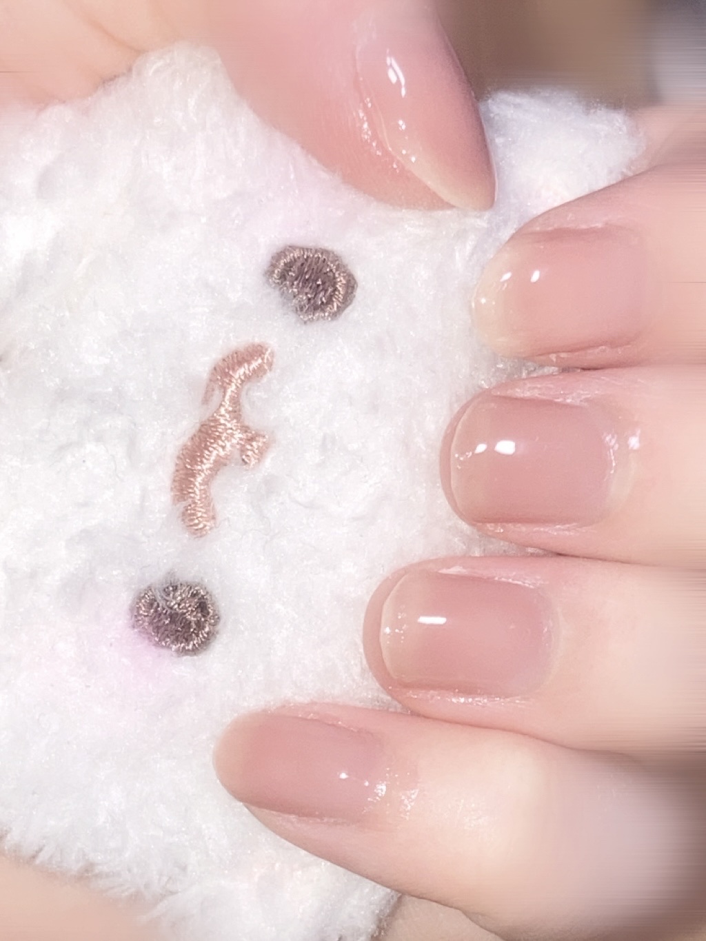 ファンデーションカラーズ 09 ダスティピンク/キャンメイク/マニキュアを使ったクチコミ（1枚目）