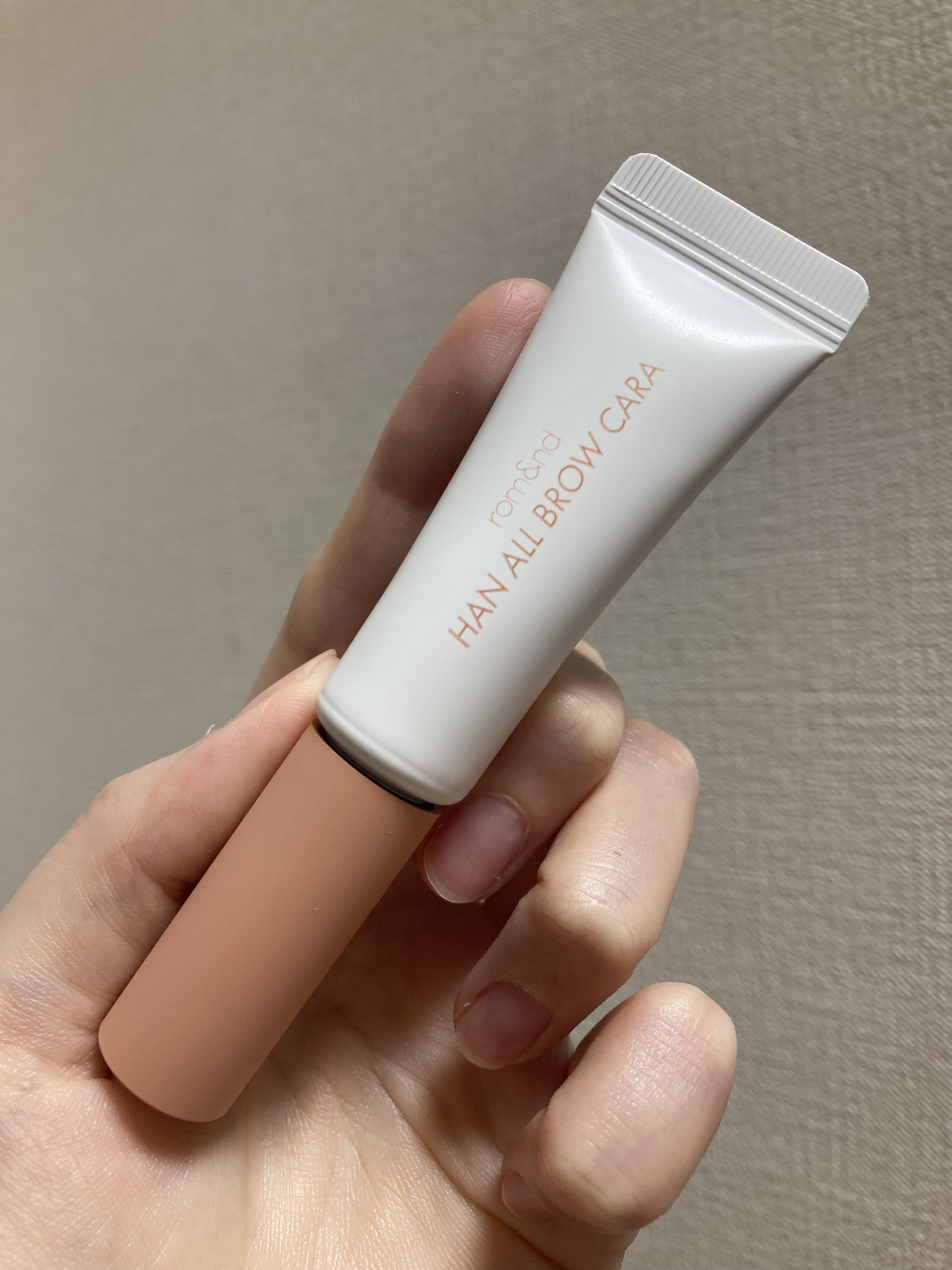 ハンオールブロウカラ/rom&nd/眉マスカラを使ったクチコミ（1枚目）